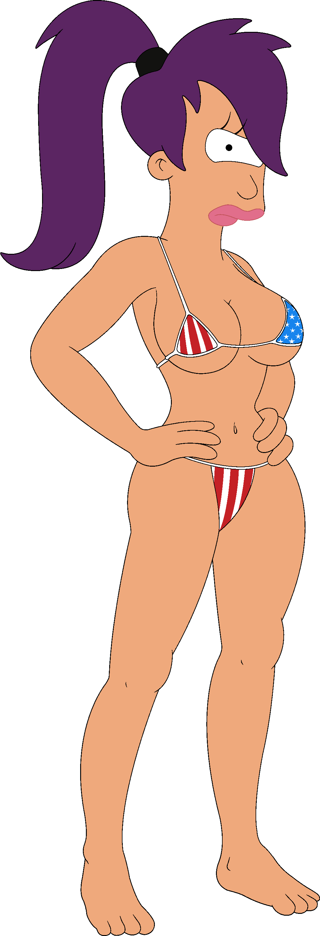 Turanga leela in flat colors page 6 full
