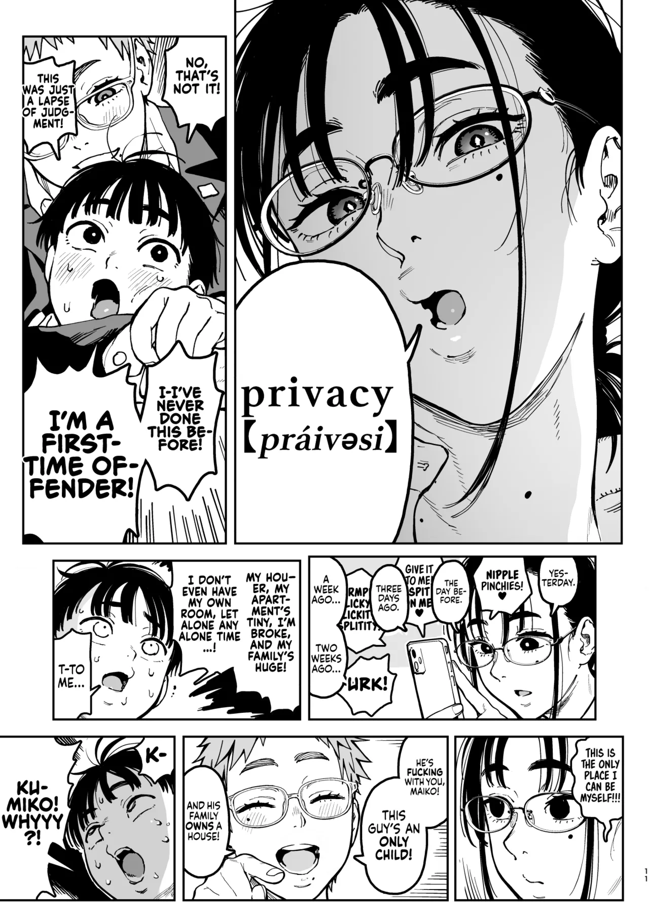 Haruta-kun wa Manken no Omocha | How Haruta Became the Manga Club's Plaything page 9 full