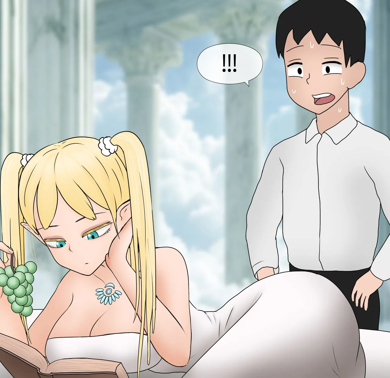 Low level tentacle girl is too good at... 1-7 page 1 full