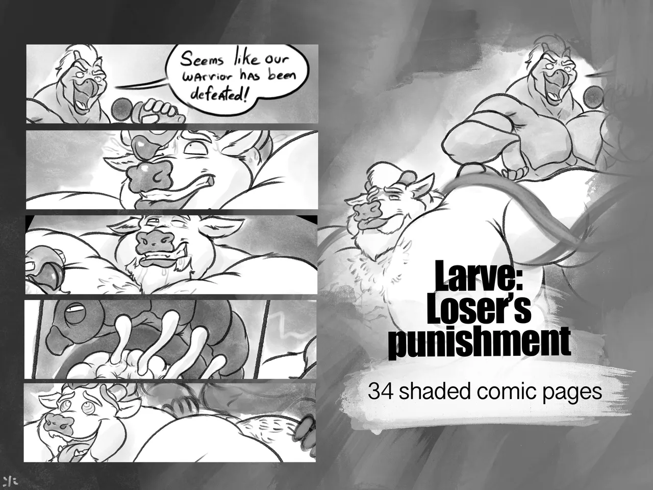 Larve: Loser's Punishment page 1 full