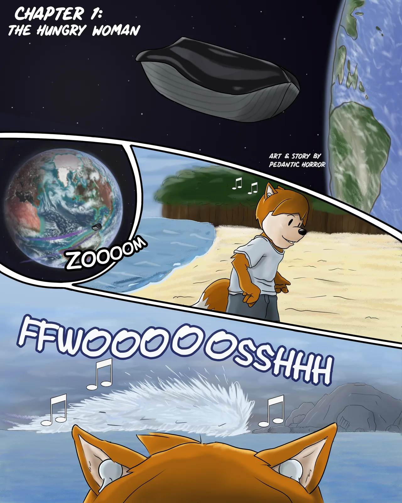 She Came From OUTER SPACE!!! Ch. 1 page 1 full