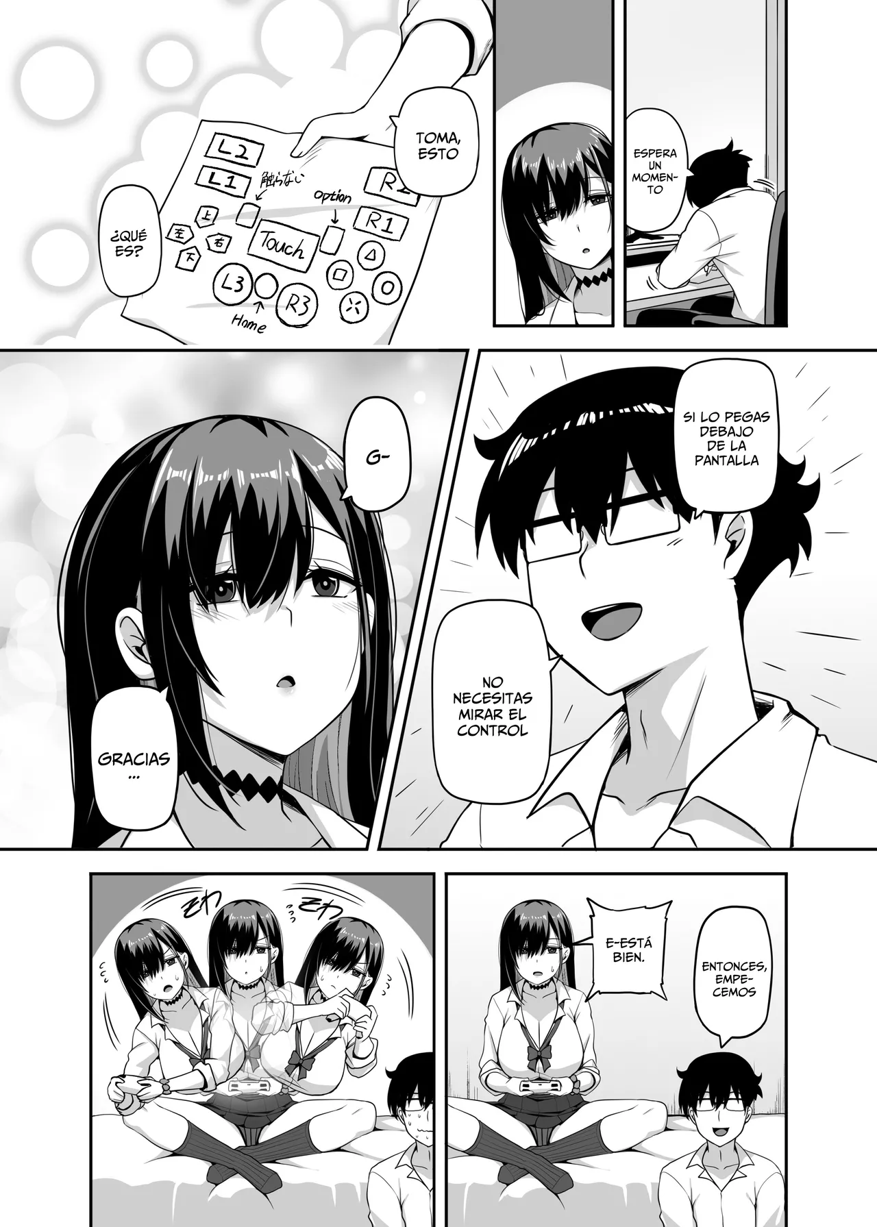 Class no Gal ga Uchi ni Kite, Issho ni Hunting Action Yattemita Ken | La Historia Sobre Cuando Una Gyaru de mi Clase Vino a mi Casa y Terminamos Jugando Juntos un RPG de Cacería page 6 full