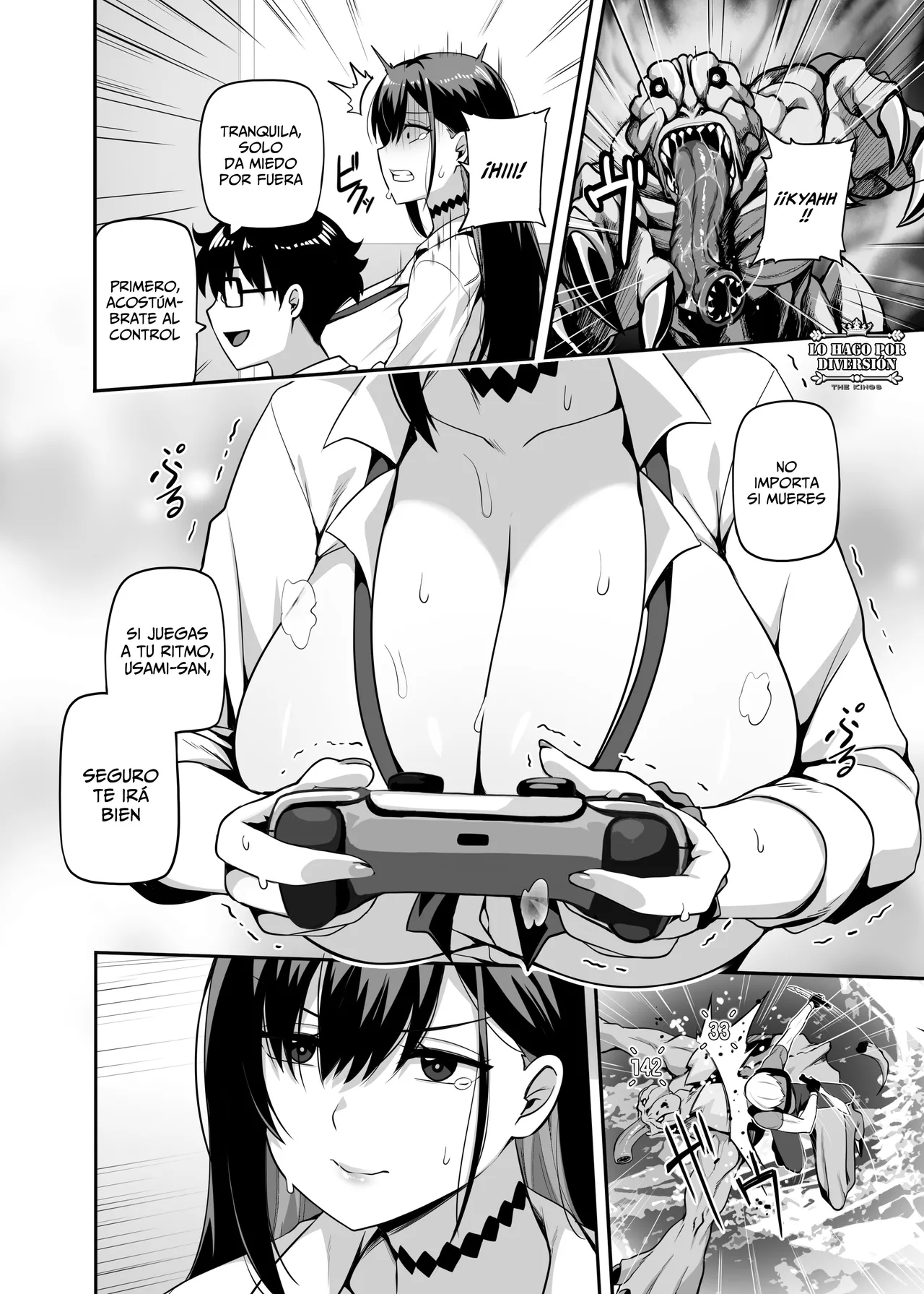 Class no Gal ga Uchi ni Kite, Issho ni Hunting Action Yattemita Ken | La Historia Sobre Cuando Una Gyaru de mi Clase Vino a mi Casa y Terminamos Jugando Juntos un RPG de Cacería page 7 full