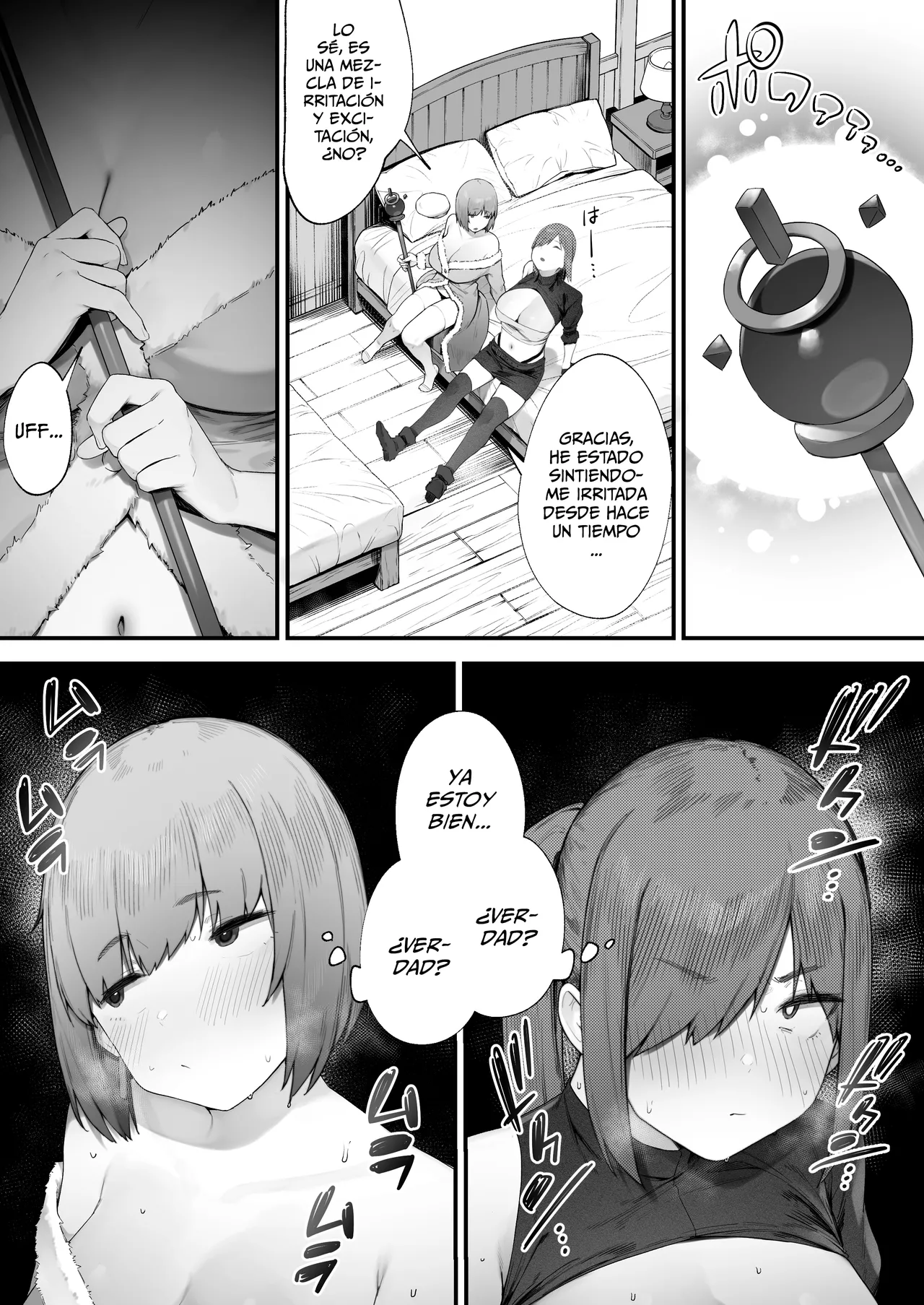 ~Jyoutai Ijyou ga Naorimasen!!~ Namaiki Bakunyuu Healer & Senshi to Asa Made Hamemakuru Haramase Quest♪ Kakioroshi Ero Manga page 3 full