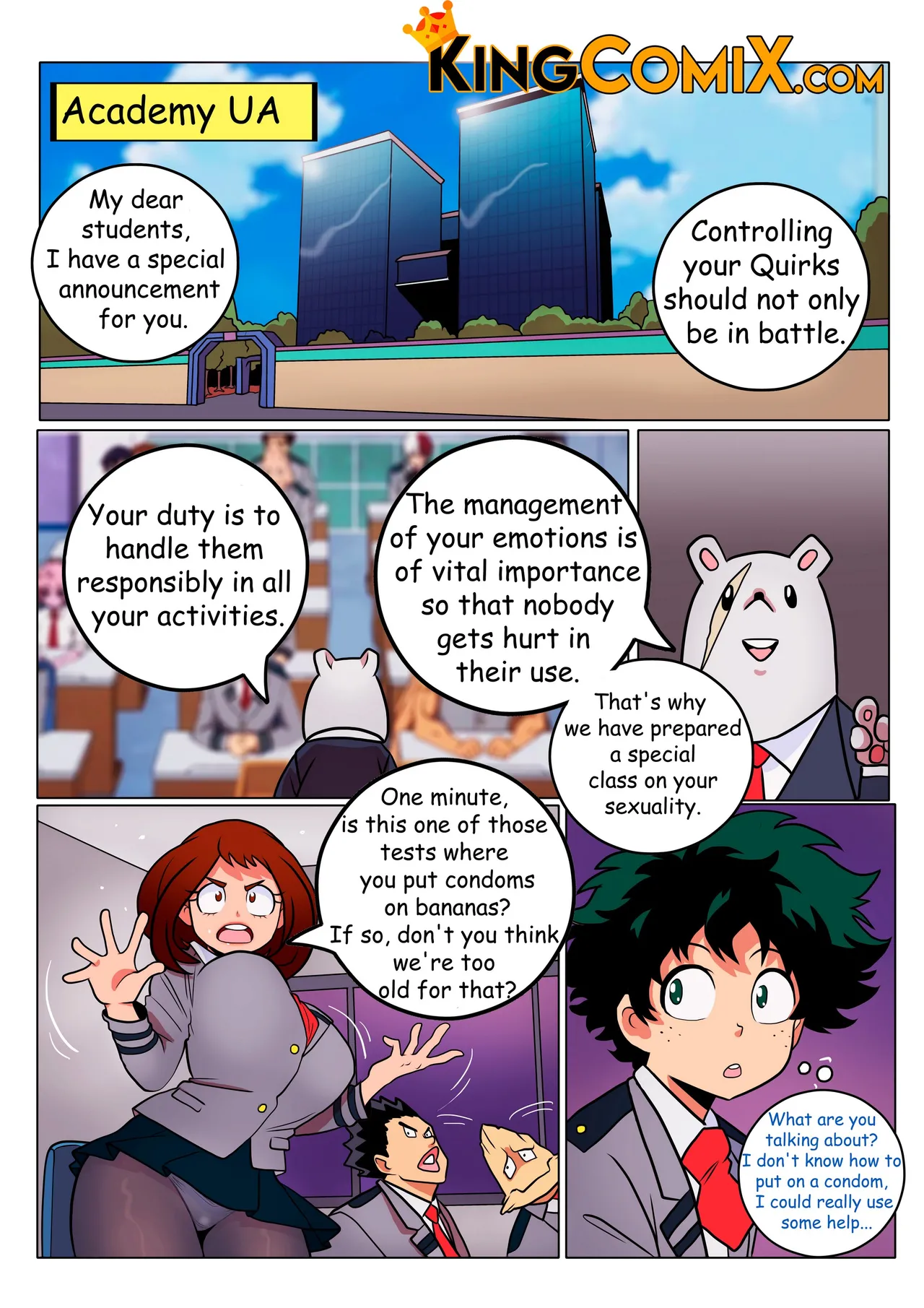 SexClass – Kingcomix page 2 full