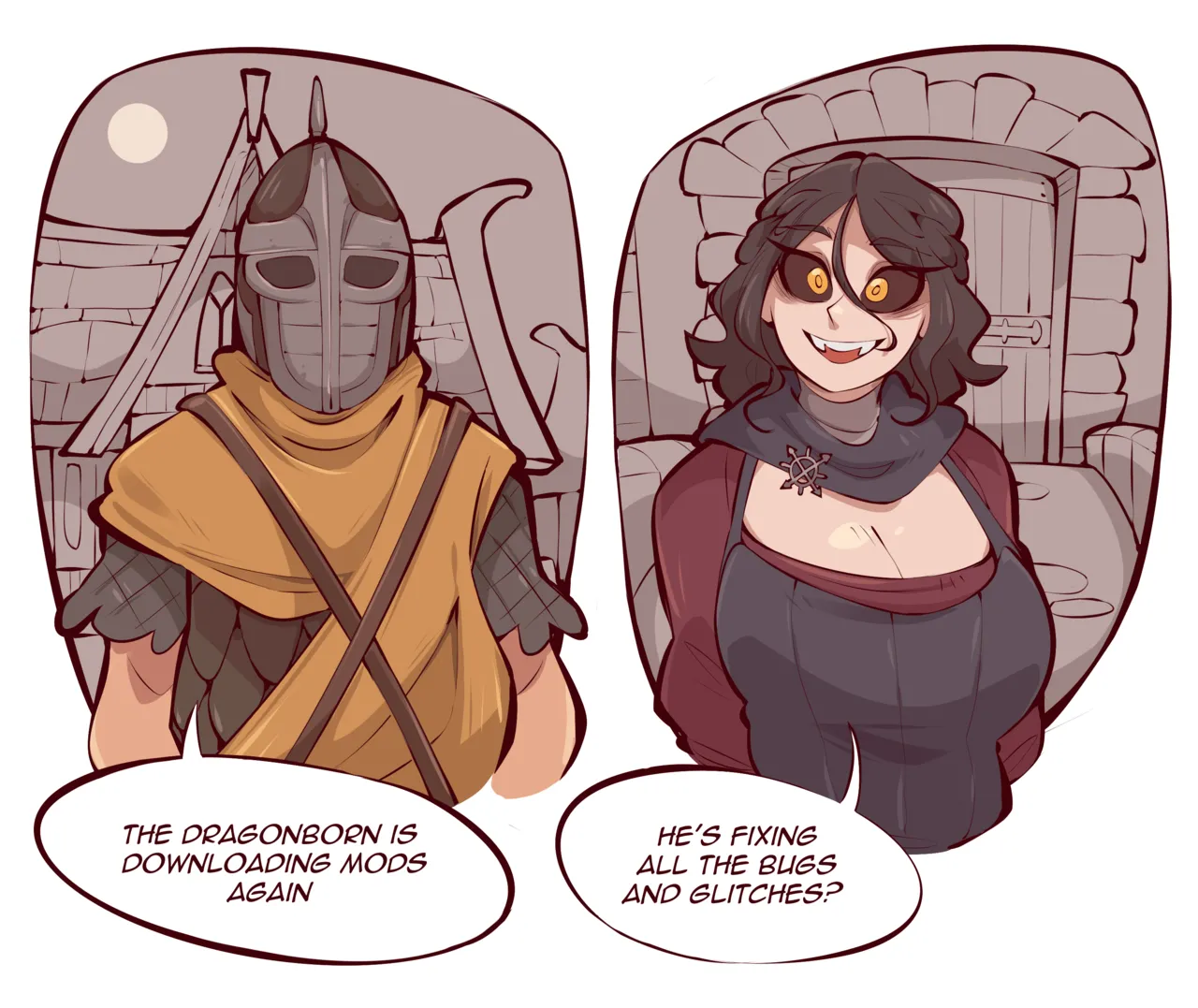 Dungeon Serana page 1 full