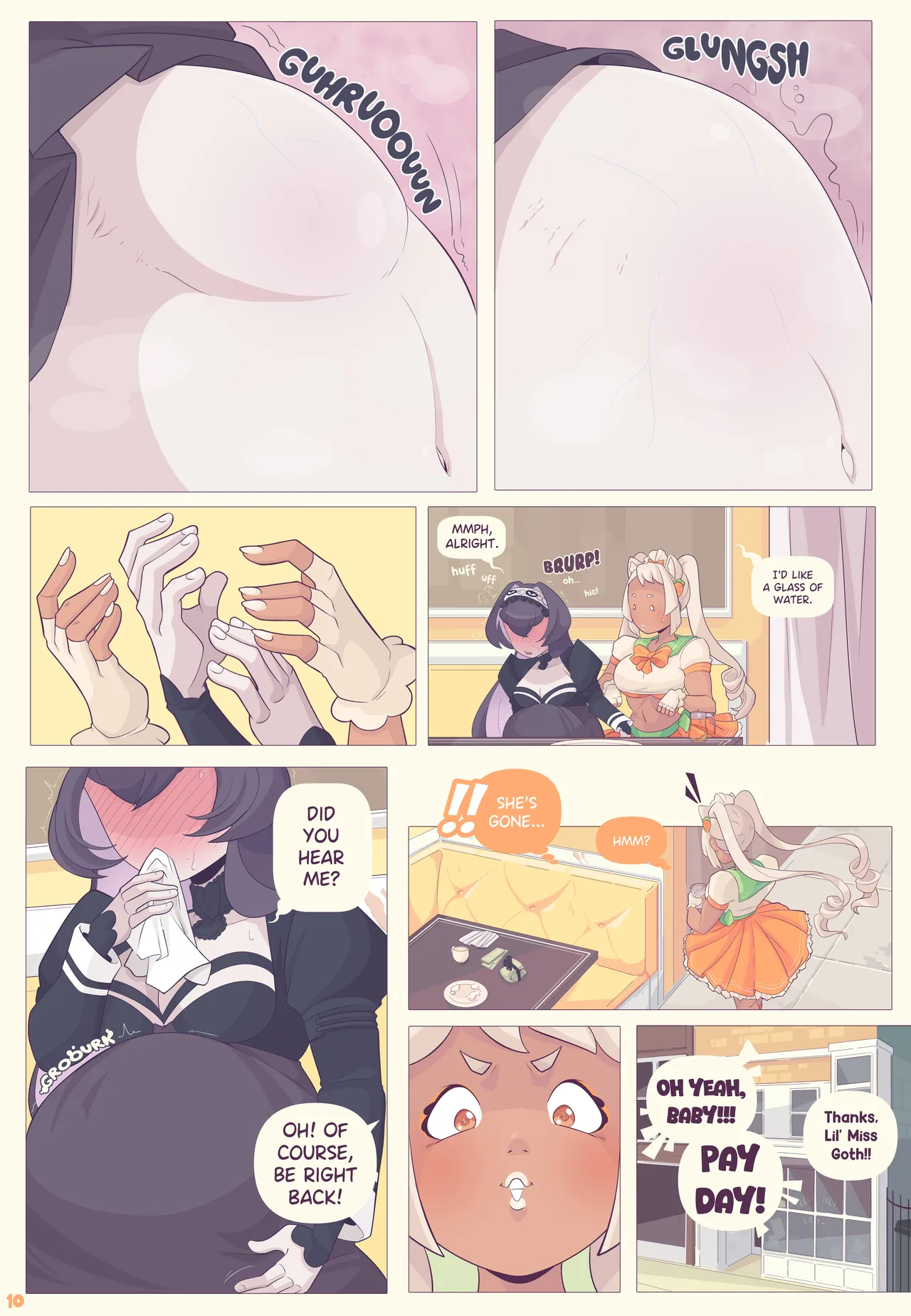 Stacked at the Meringue Cafe page 10 full