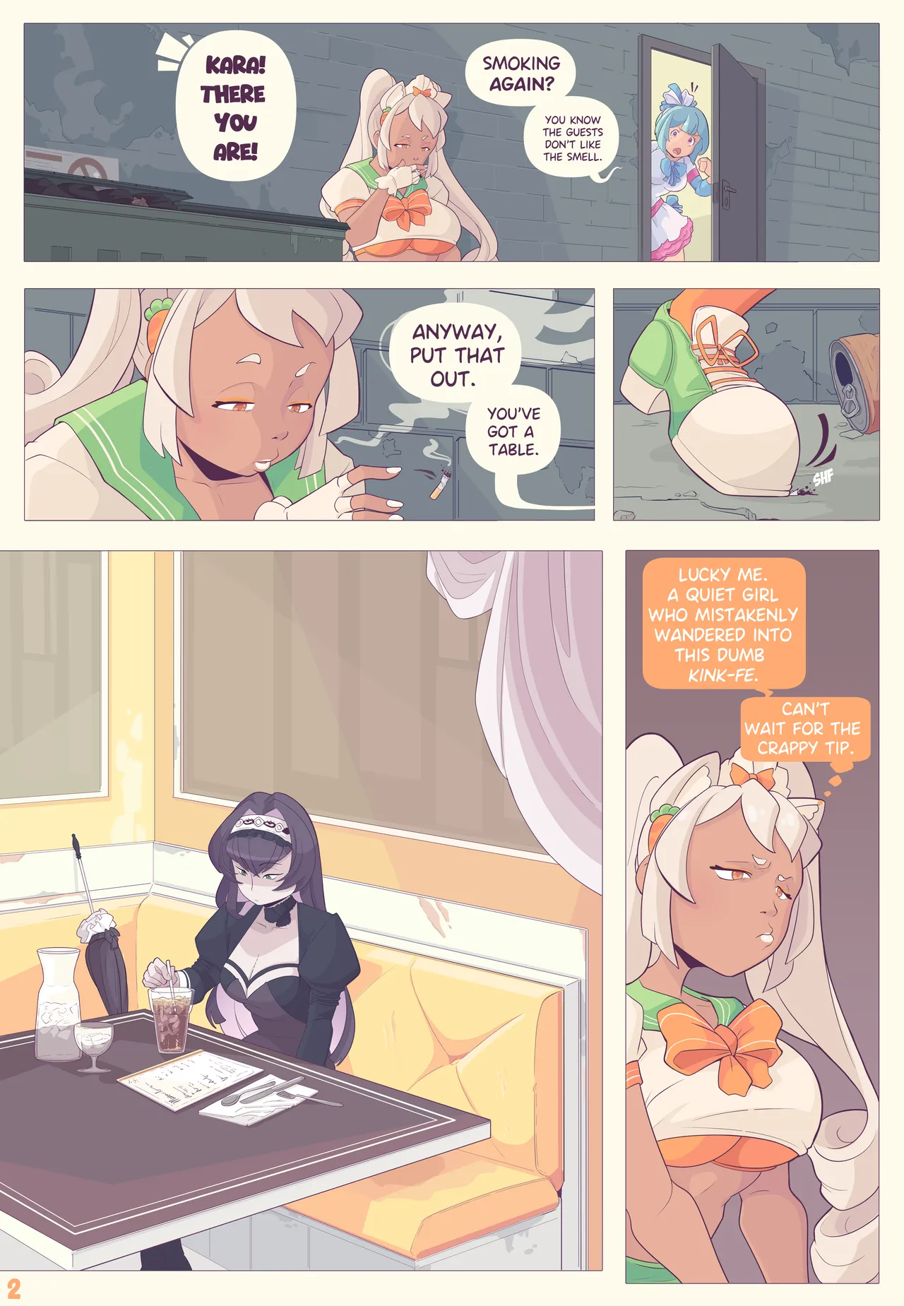 Stacked at the Meringue Cafe page 2 full
