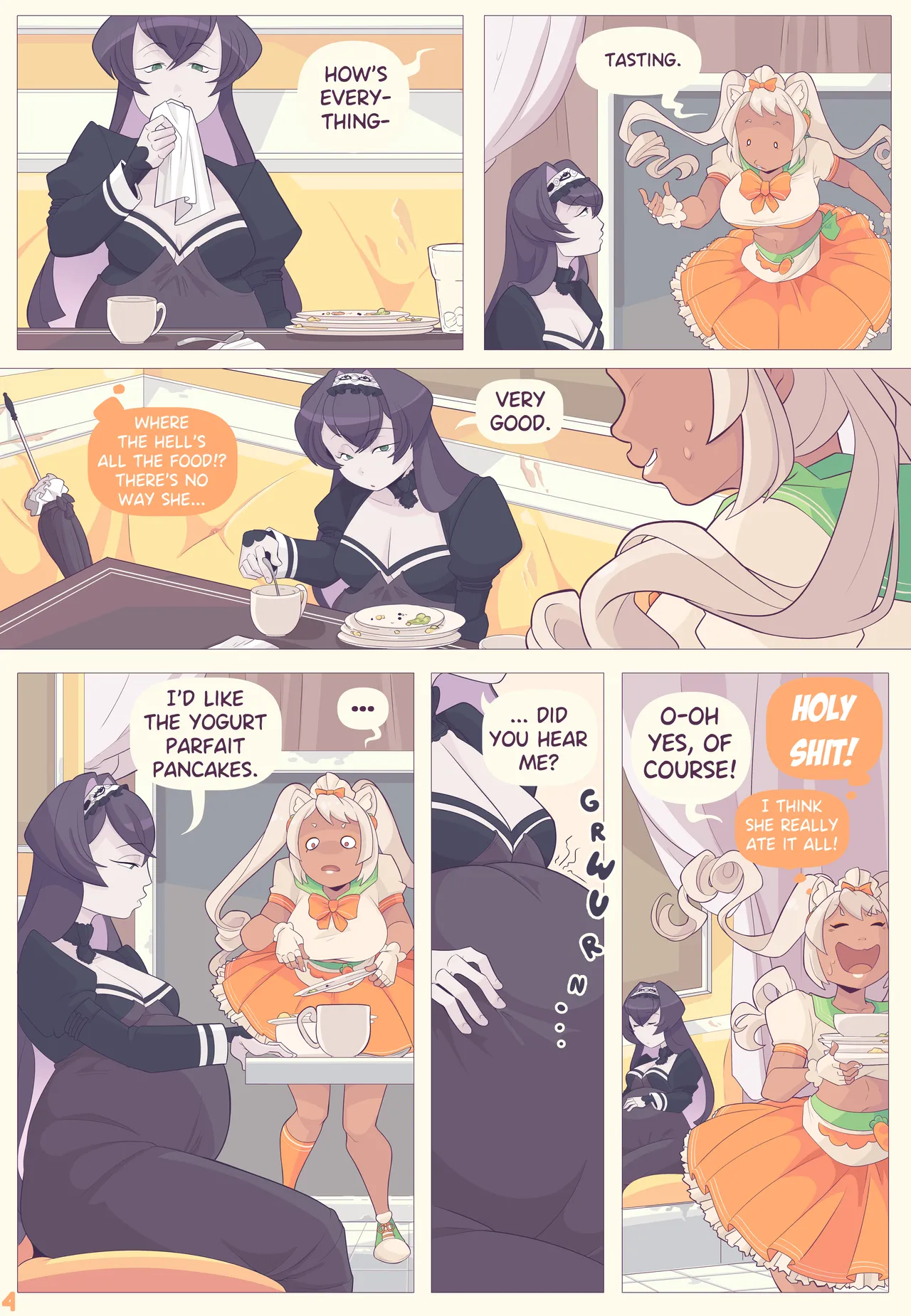 Stacked at the Meringue Cafe page 4 full