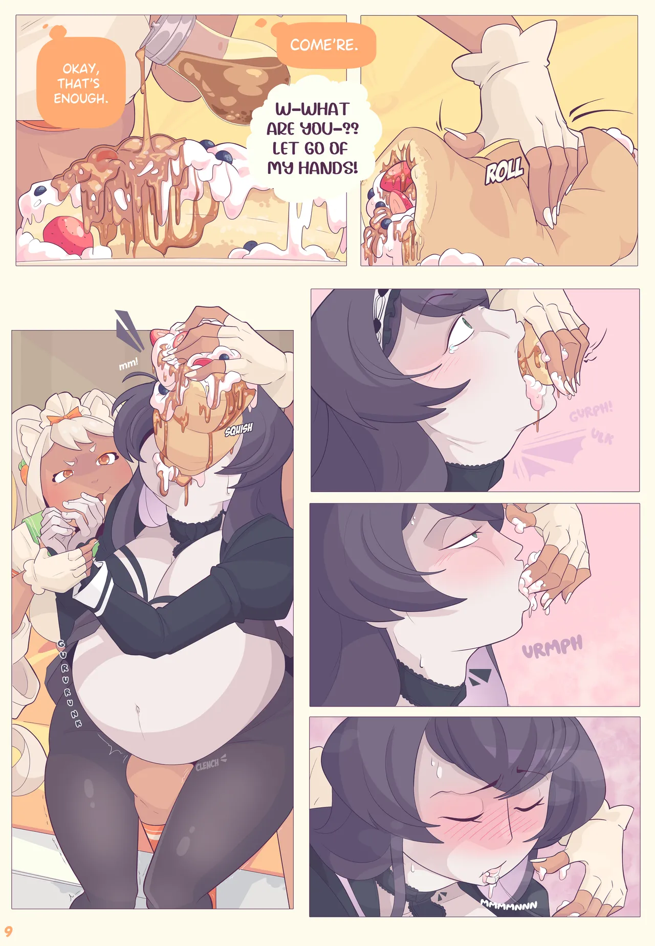 Stacked at the Meringue Cafe page 9 full