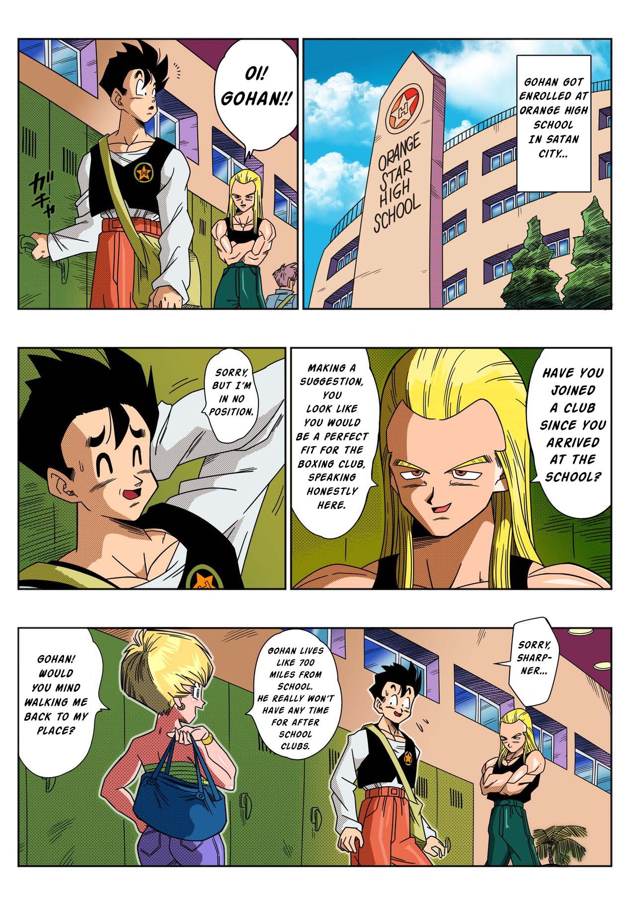 LOVE TRIANGLE Z Part 1-4 page 5 full
