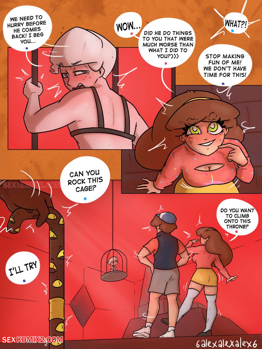 Gravity Falls. Weirdmageddon. 6alexalexalex6. sexkomix2.com page 4 full