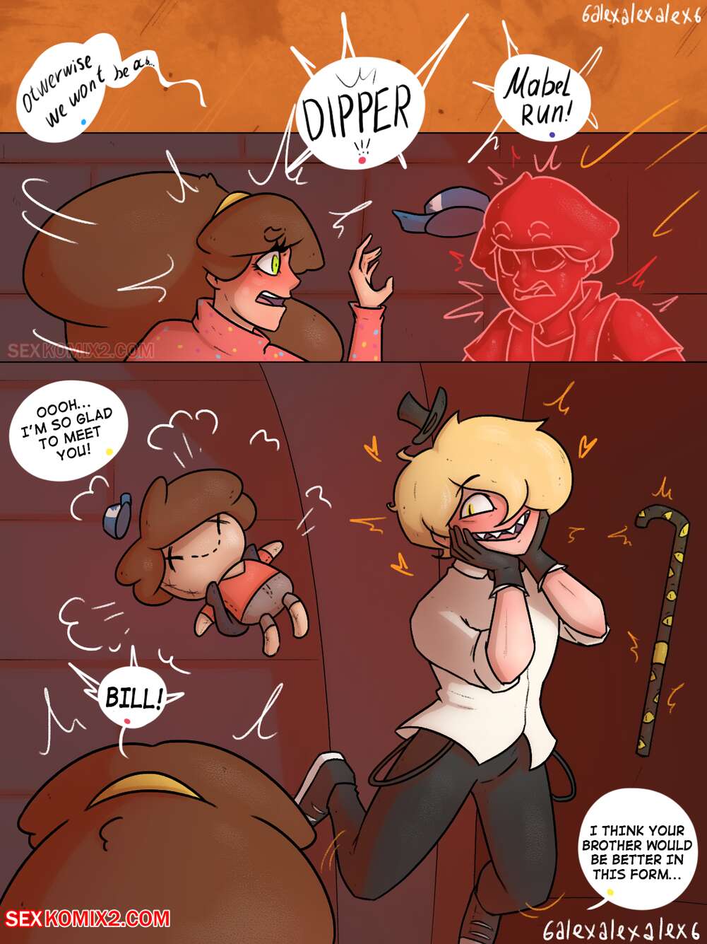 Gravity Falls. Weirdmageddon. 6alexalexalex6. sexkomix2.com page 5 full