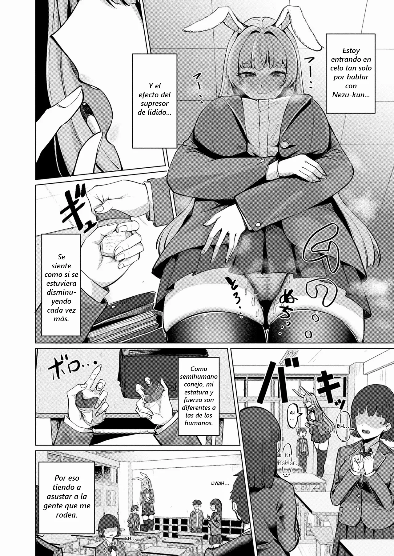 Midarana Usagi to Chiisana Kimi | La Conejita Pervertida y el Pequeño Tú page 2 full