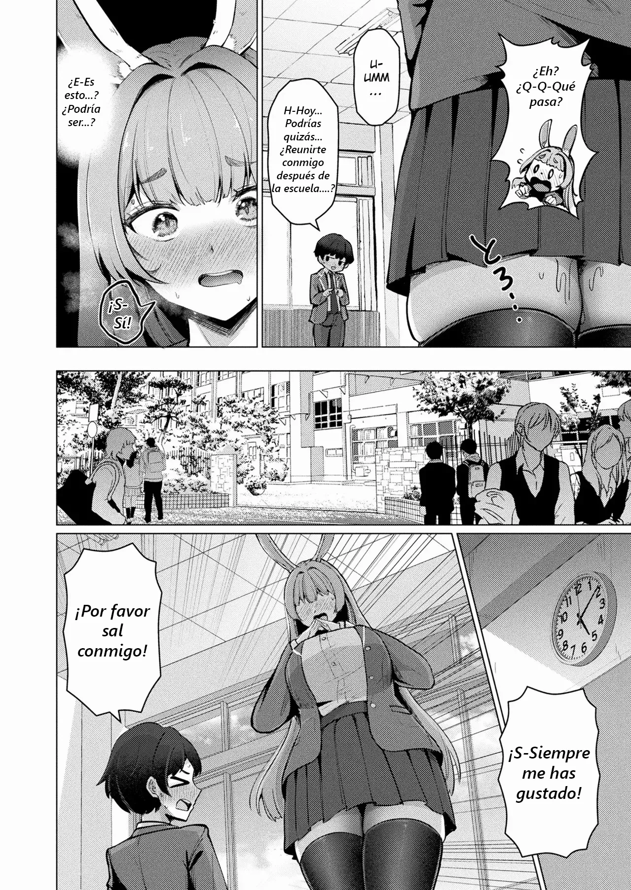 Midarana Usagi to Chiisana Kimi | La Conejita Pervertida y el Pequeño Tú page 4 full