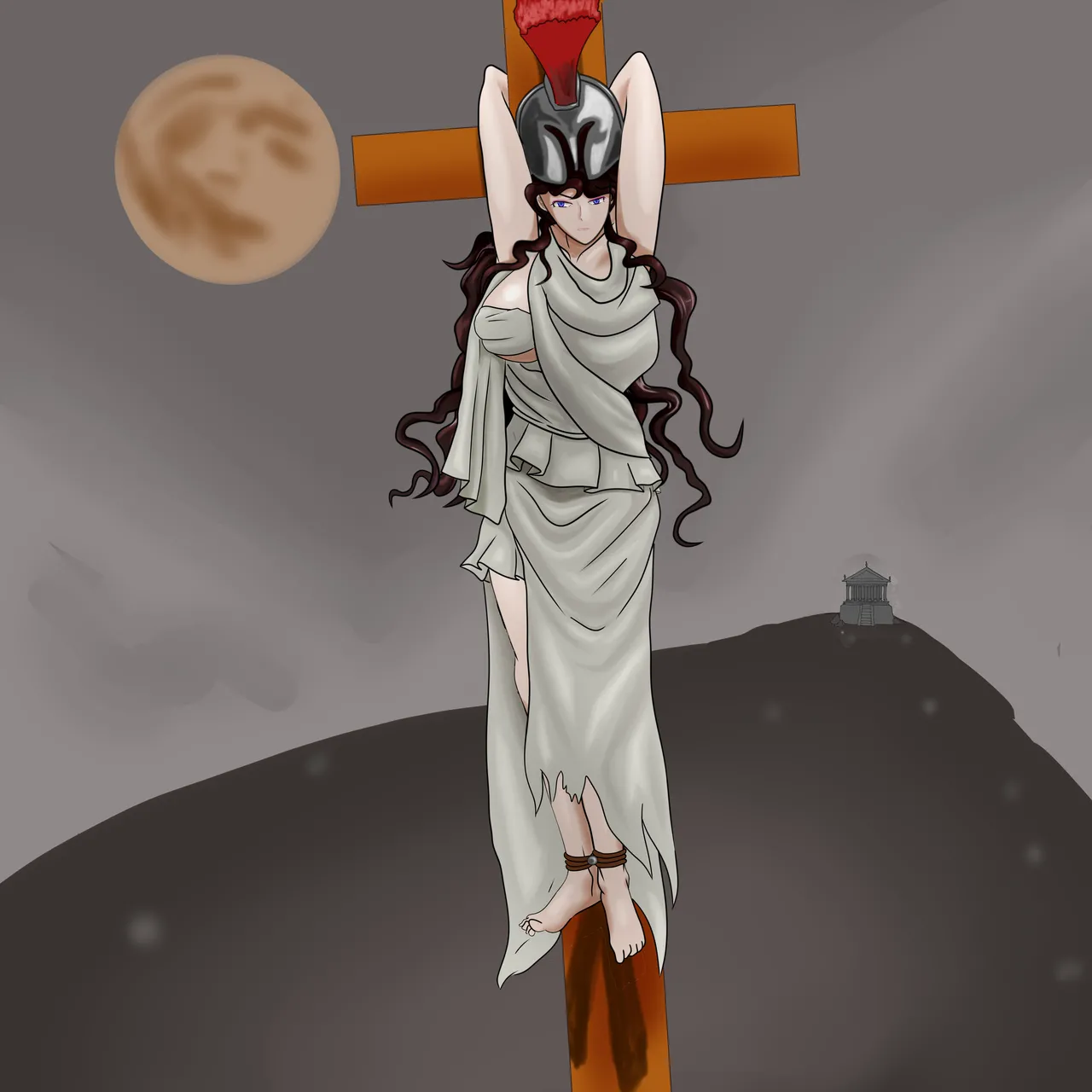 The fall of Olympus 1-5 + Exposing the feet of the goddesses page 1 full