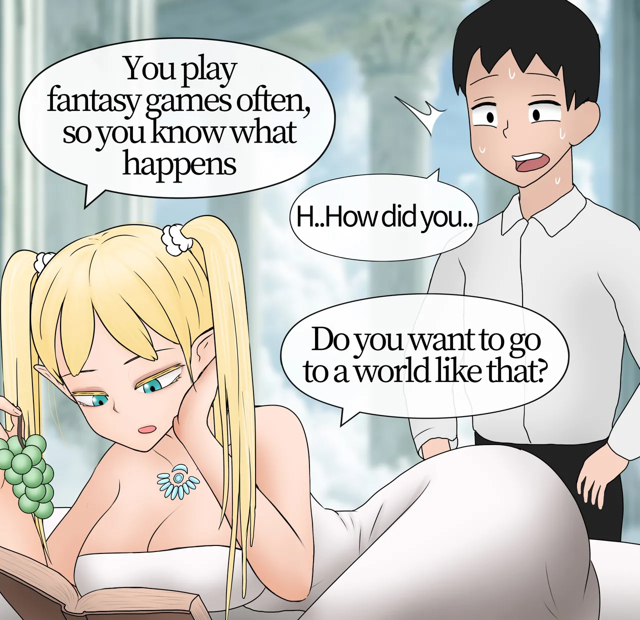 Low level tentacle girl is too good at... 1-5 page 10 full