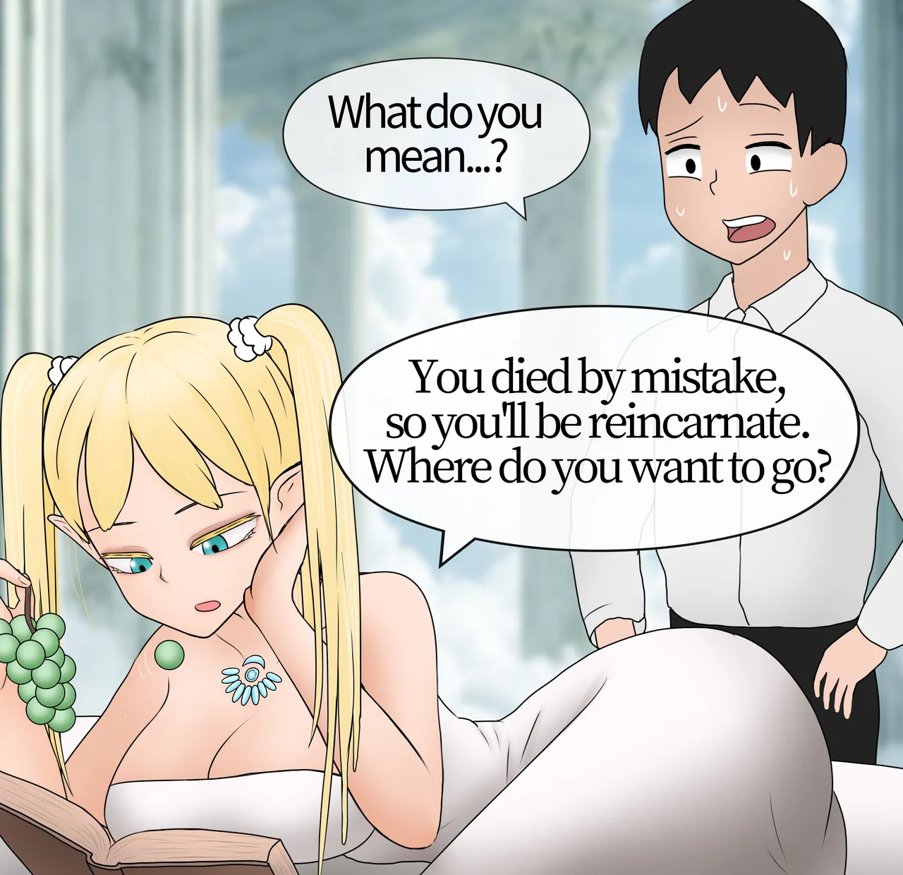 Low level tentacle girl is too good at... 1-5 page 7 full