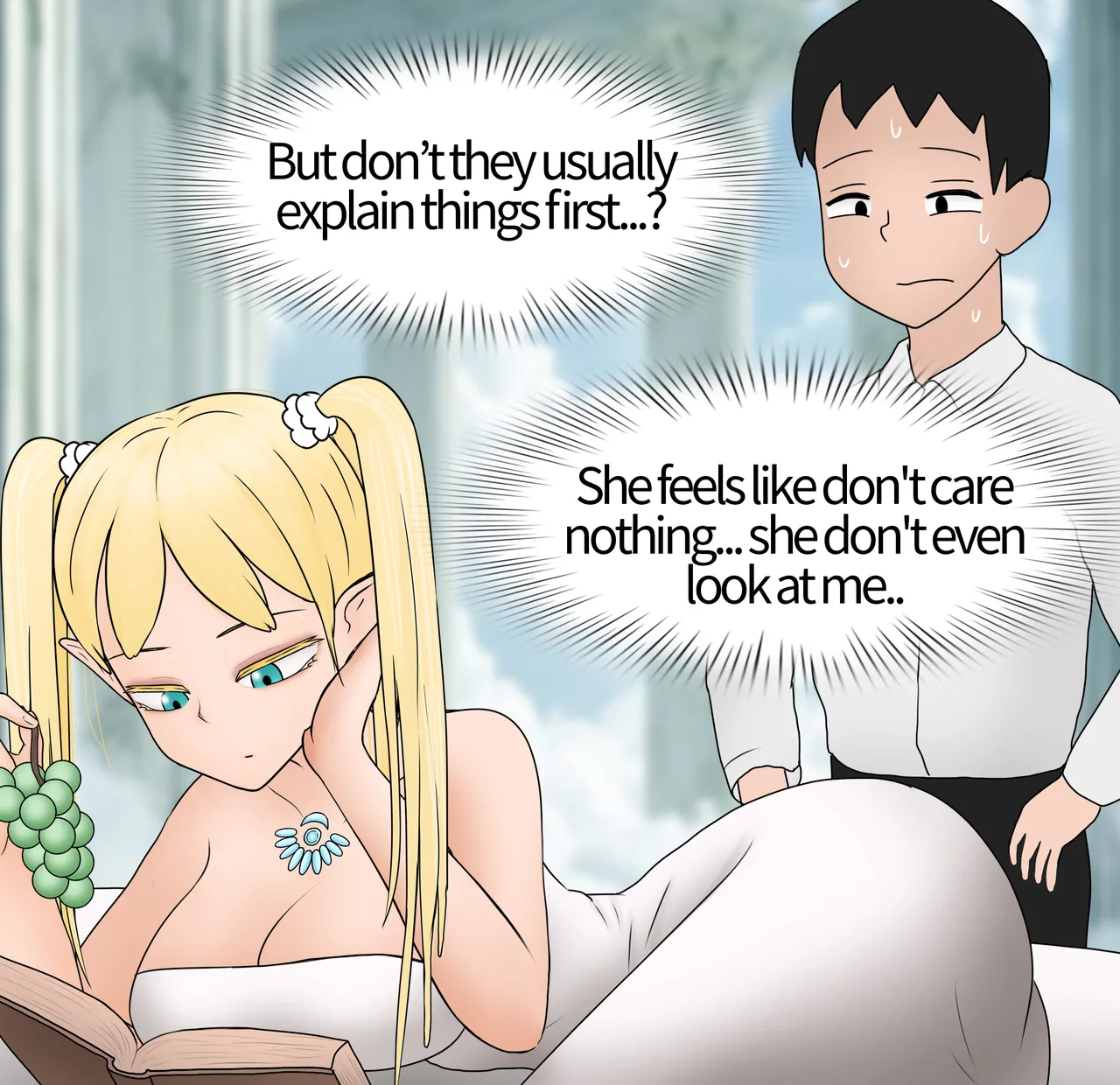 Low level tentacle girl is too good at... 1-5 page 9 full