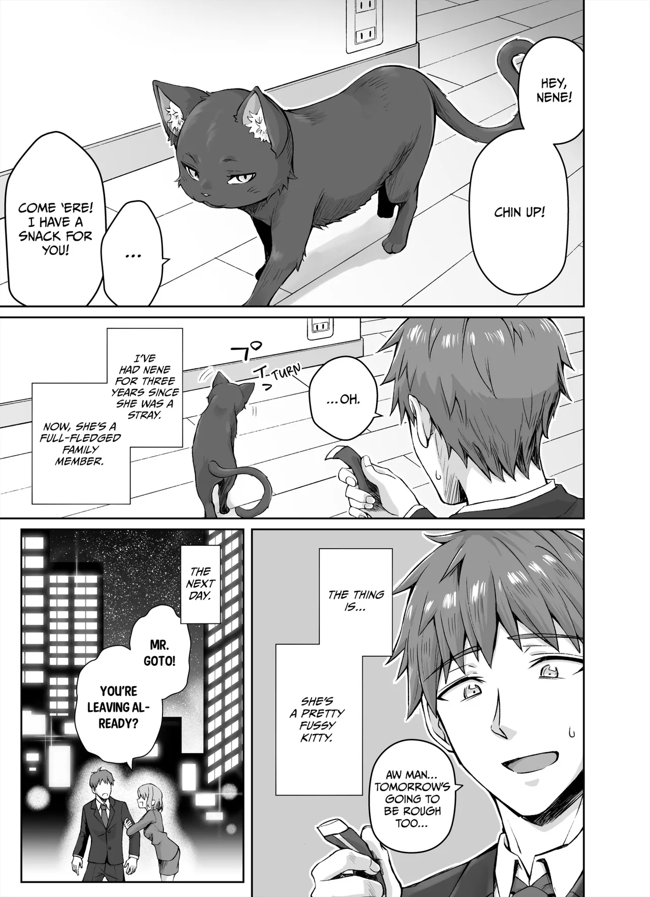 Uchi no Yandere na Kaineko-chan ni Mechakucha ni Shiborarechau Hanashi + Yandere Kai Neko Series | My Obsessive Kitty Squeezes Me Dry page 2 full
