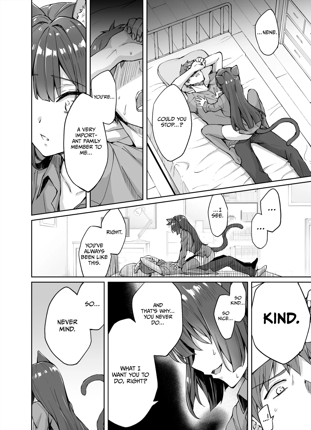 Uchi no Yandere na Kaineko-chan ni Mechakucha ni Shiborarechau Hanashi + Yandere Kai Neko Series | My Obsessive Kitty Squeezes Me Dry page 9 full