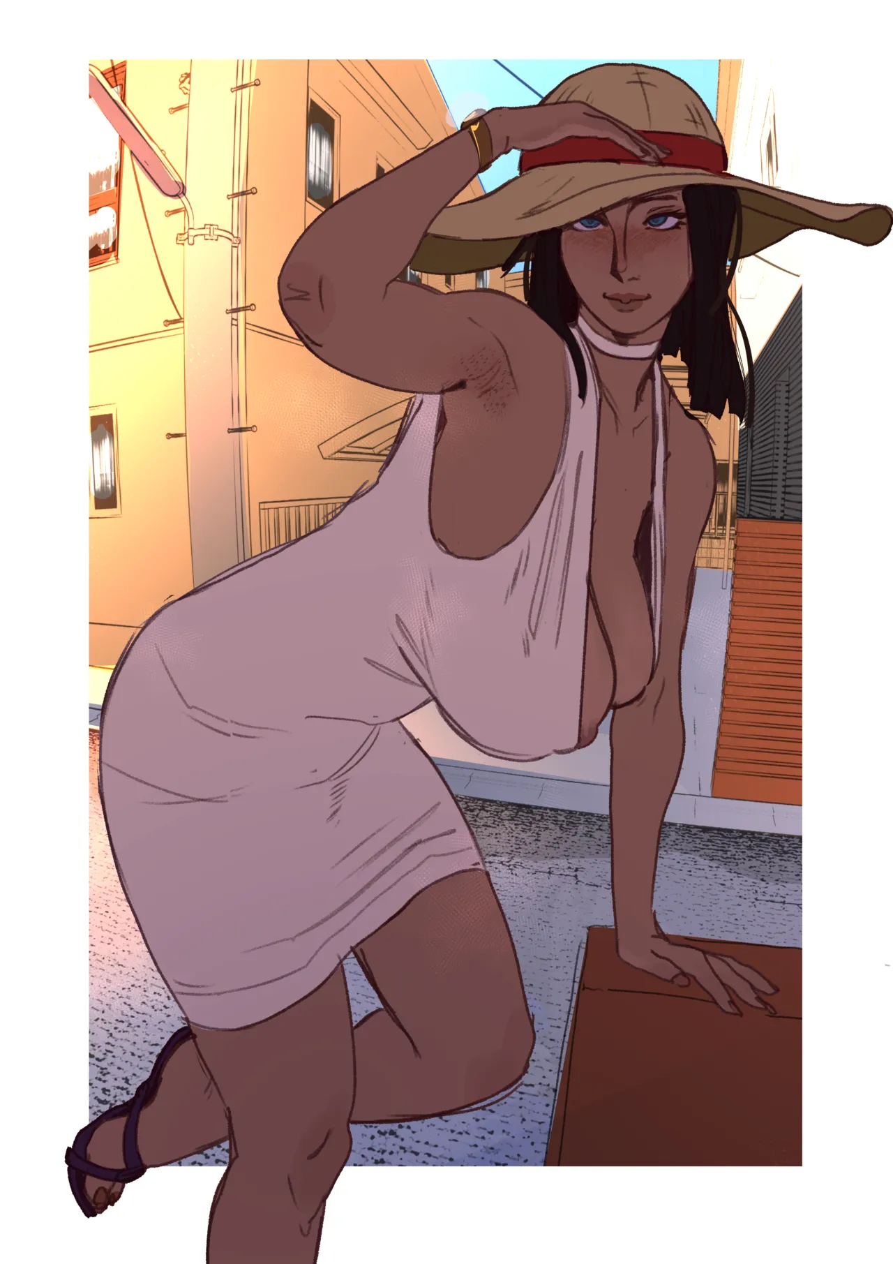 Nico Robin Comic page 1 full