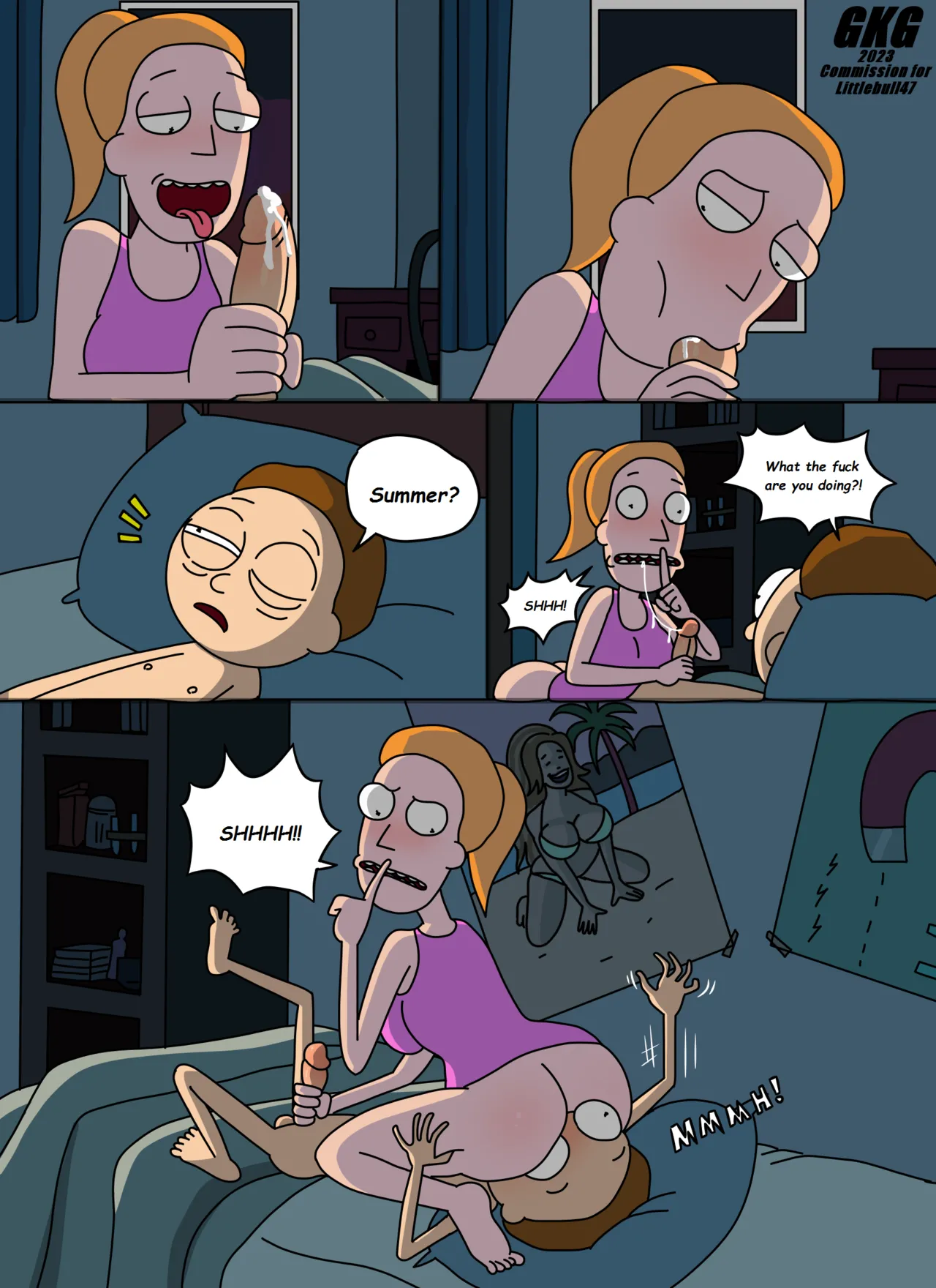 Rick & Morty: Close Encounters of the Butt Kind 1-2 page 3 full