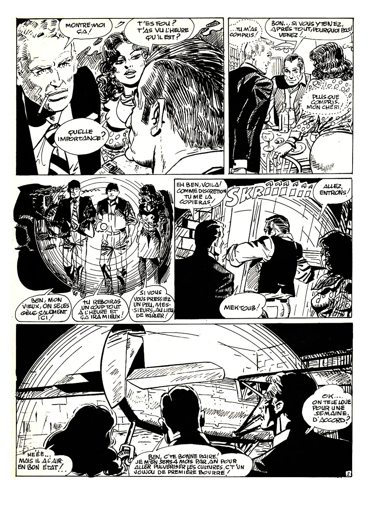 Georges Potier & Sylvain Perrin - Les aventures de Bob Hugues : L'affaire "Hercelin" #2 : 'Mirage' Libyens page 3 full