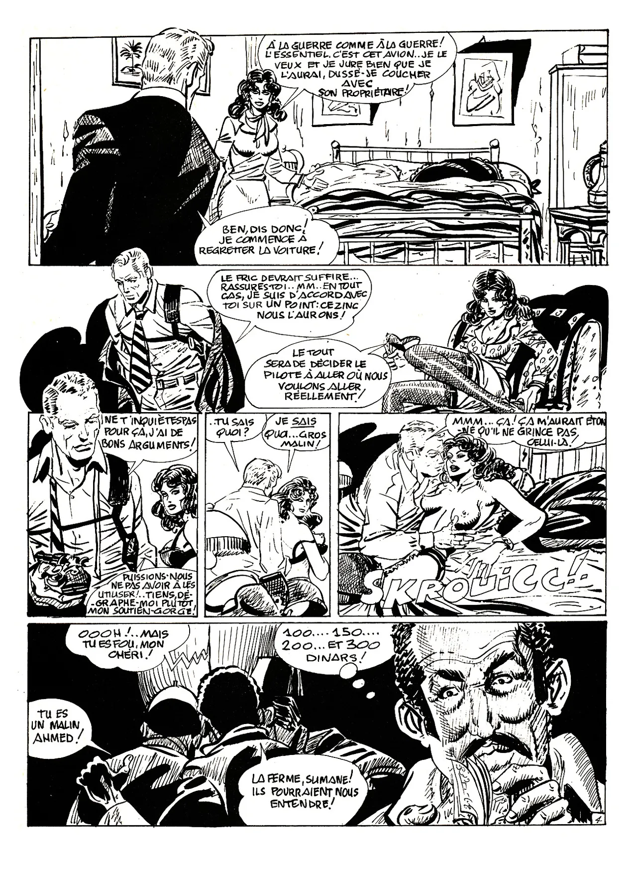 Georges Potier & Sylvain Perrin - Les aventures de Bob Hugues : L'affaire "Hercelin" #2 : 'Mirage' Libyens page 5 full