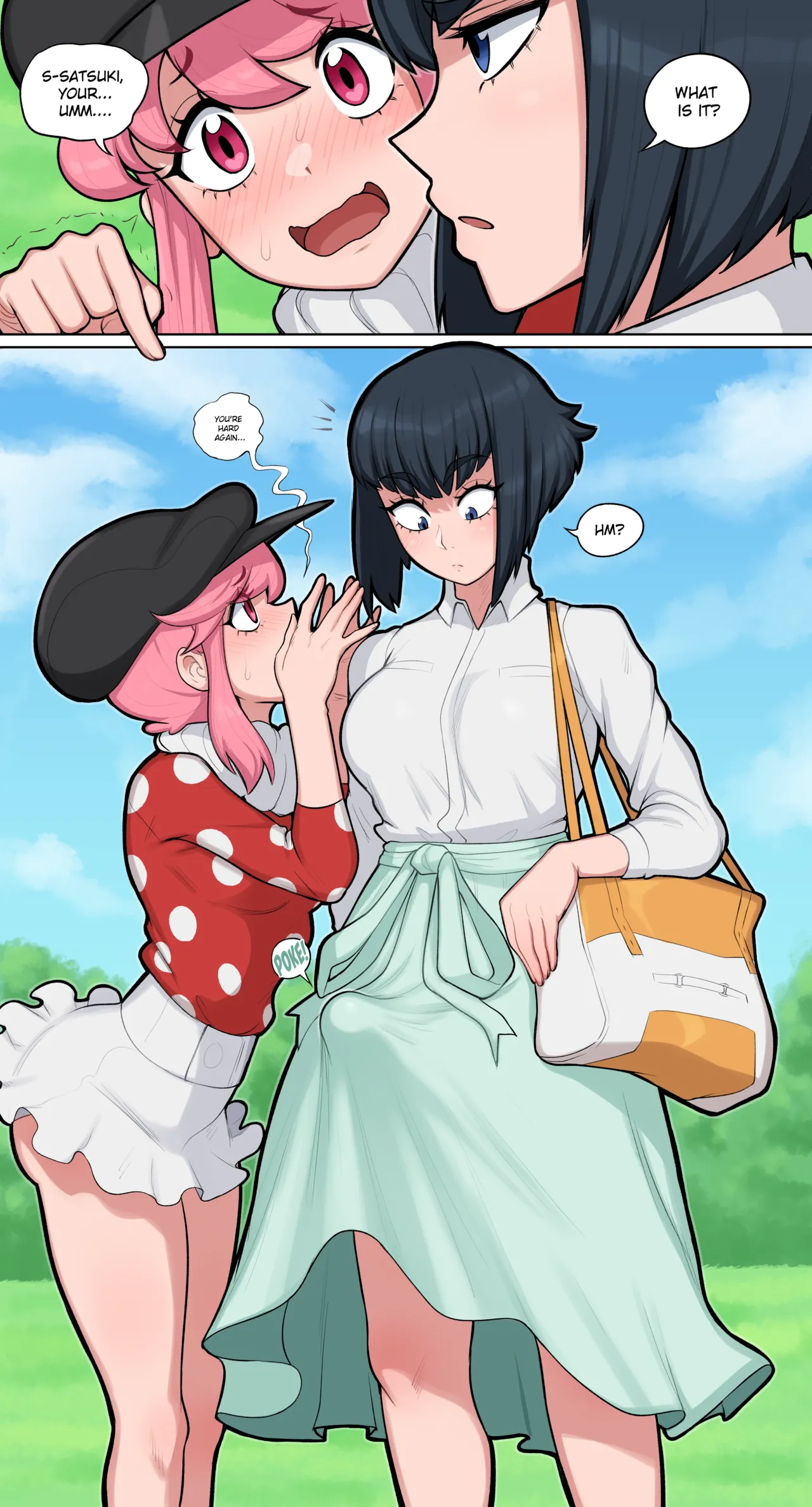 Satsuki x Nonon page 1 full