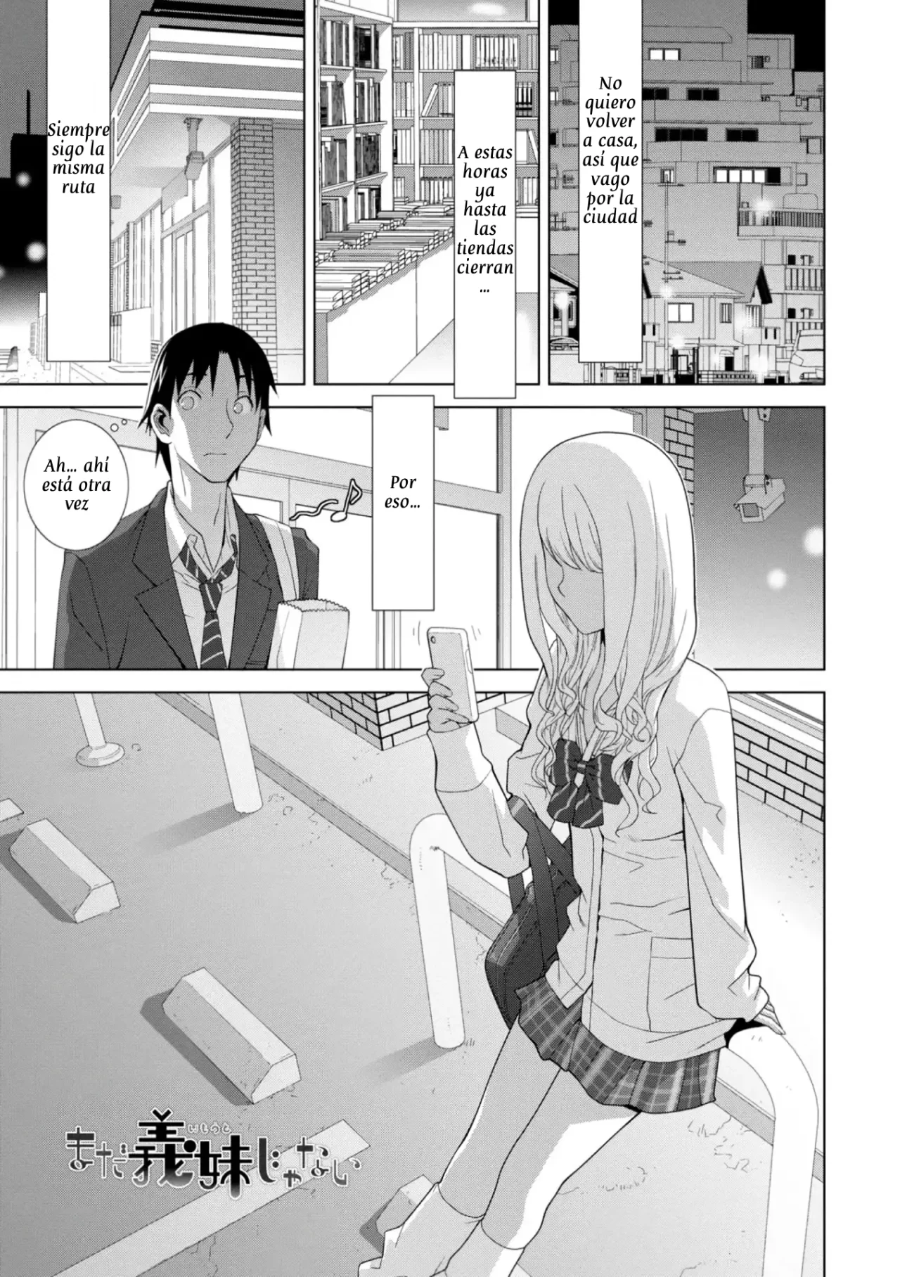 Mishiranu Imouto Haremu｜Todavía No Era Mi Hermanastra page 1 full