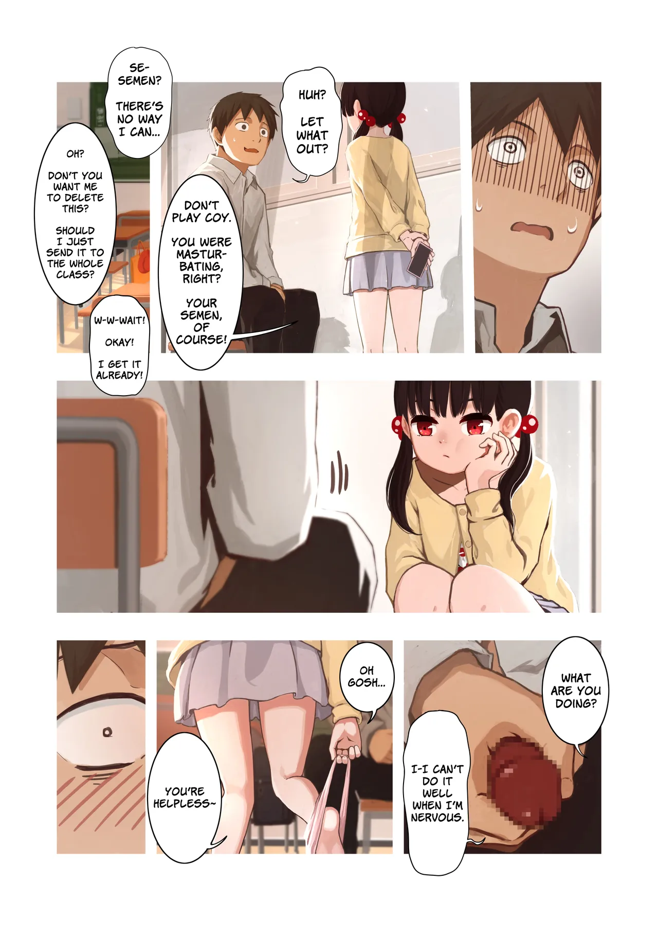 Mesugaki no Oshiego ni Okasareta page 5 full
