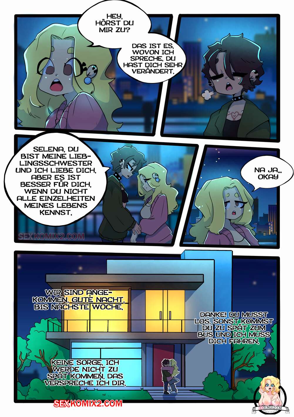 Verbotene Wünsche. Mara und Selena. CrockComix für sexkomix2.com. page 10 full