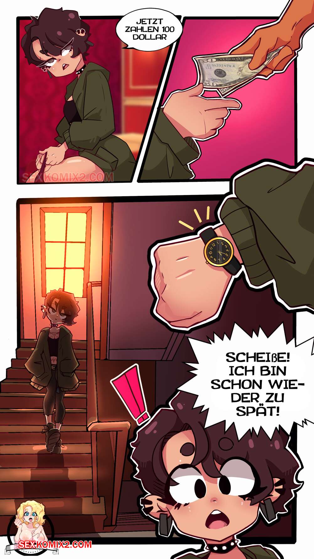 Verbotene Wünsche. Mara und Selena. CrockComix für sexkomix2.com. page 3 full
