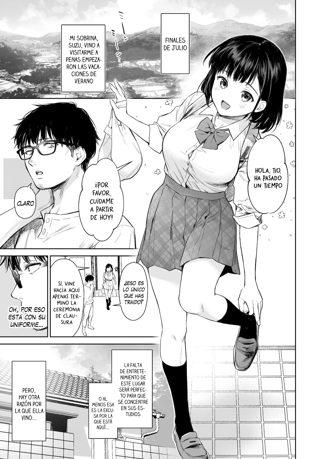 Toaru Natsu, Mei to Futarikiri. - Un verano... Solo con mi sobrina. page 3 full