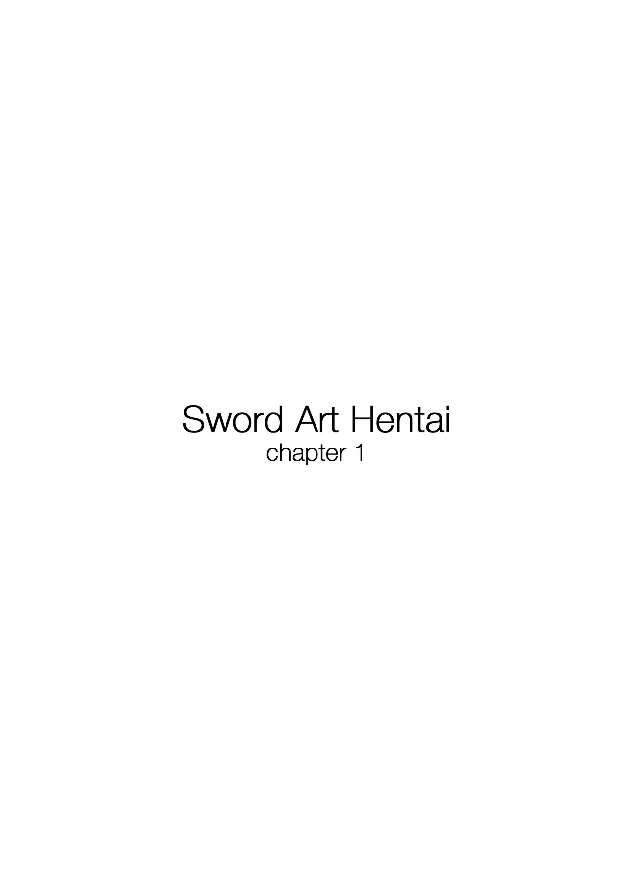 Sword Art Hentai page 2 full