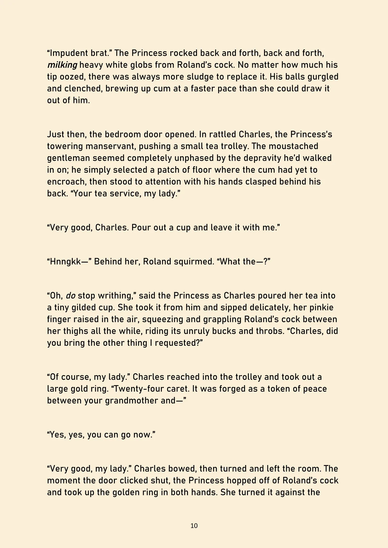The Princess' Bounty page 10 full