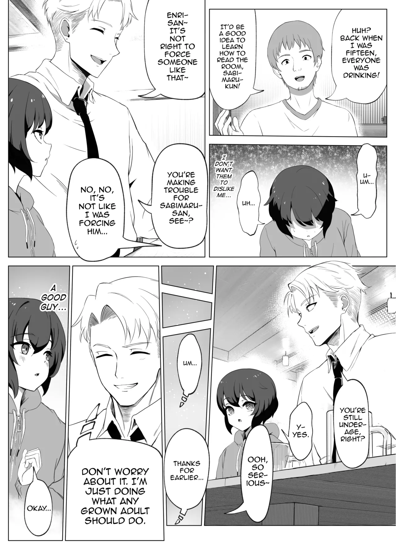 Hihou Inkya ga Tomodachi Tsukuri shitara Shujuu Kankei ni Natteta Ken page 10 full
