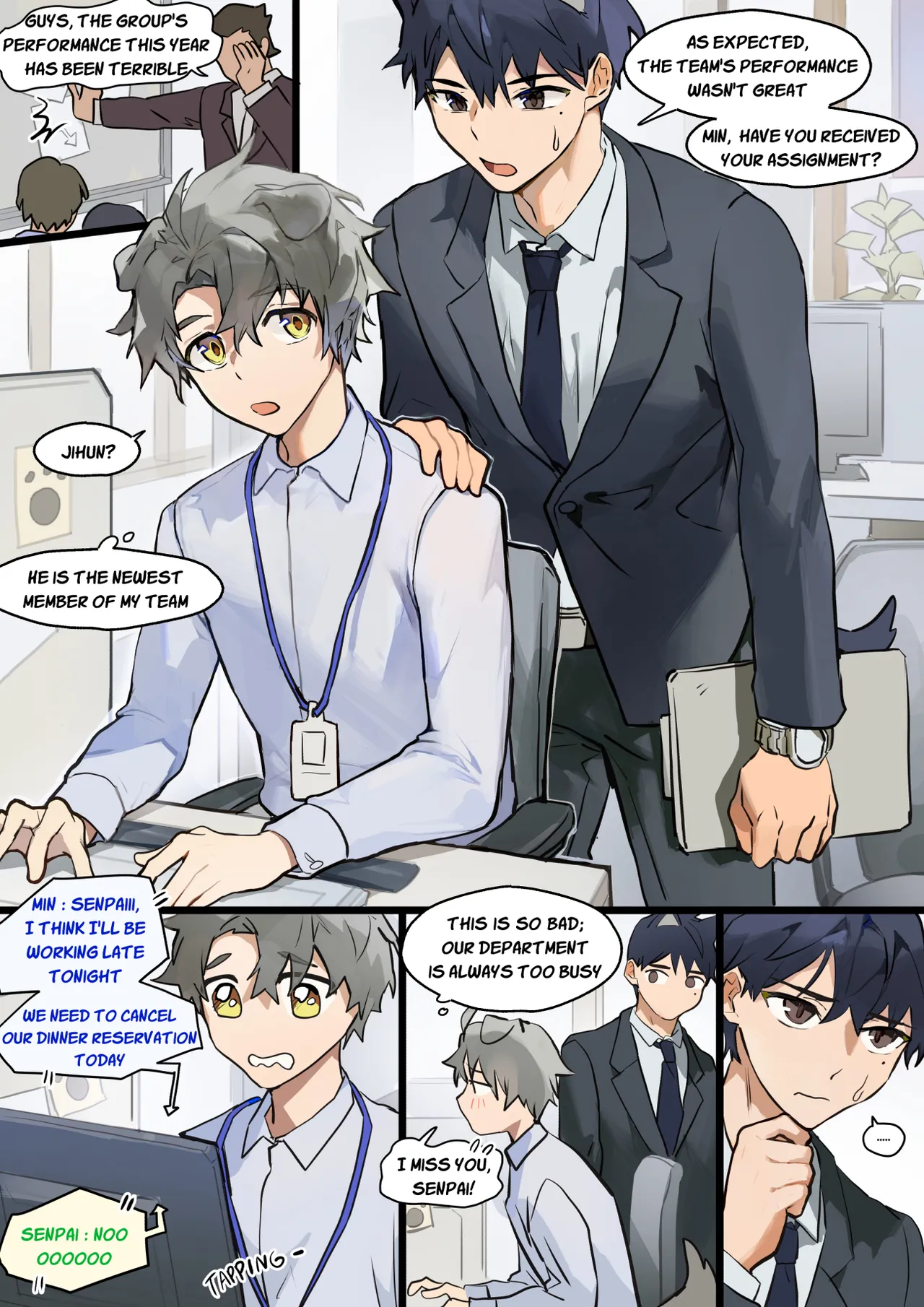 Artist: TAKK -  Min's Secret In-House Romance page 1 full