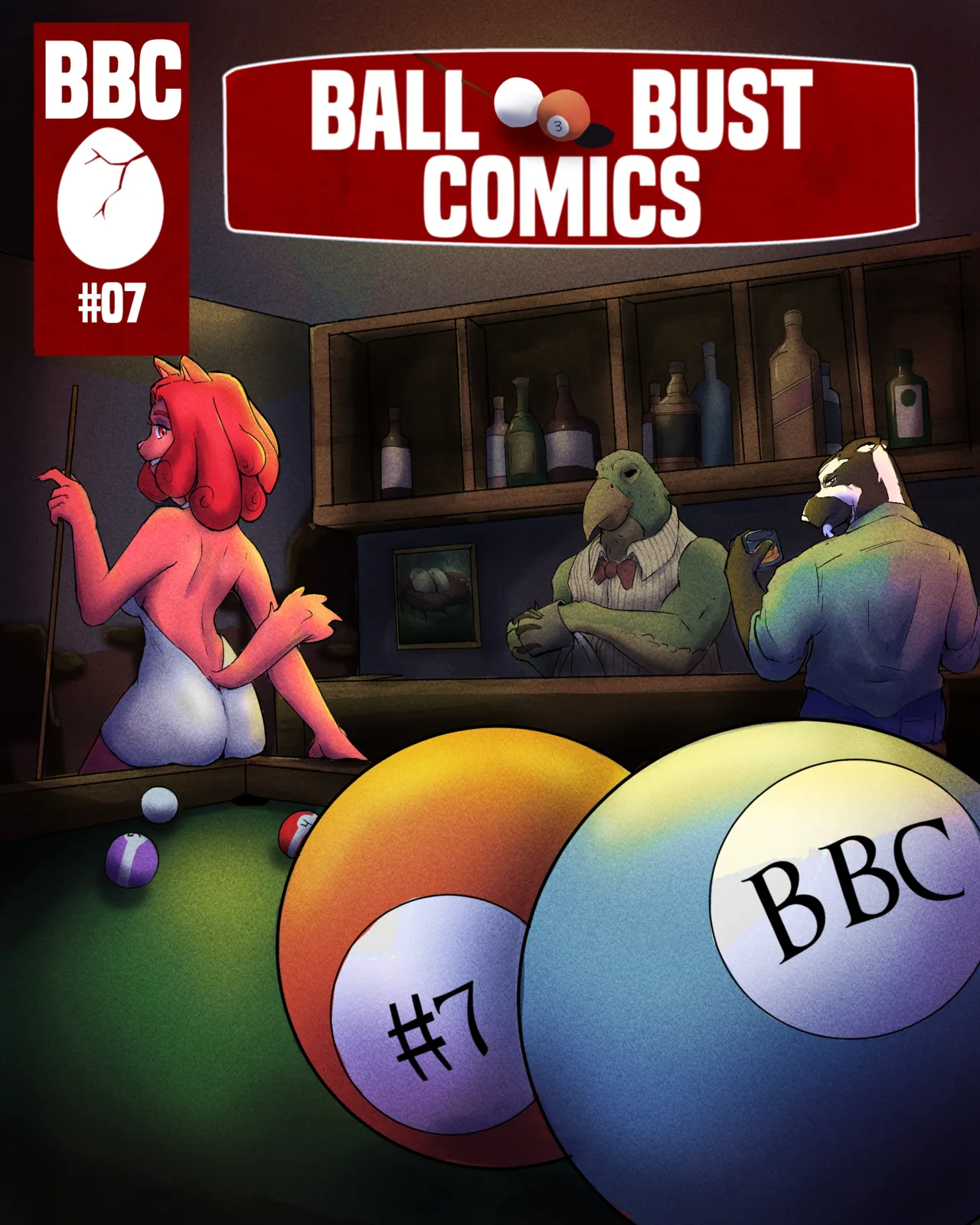 BallBust Comics 07 page 1 full