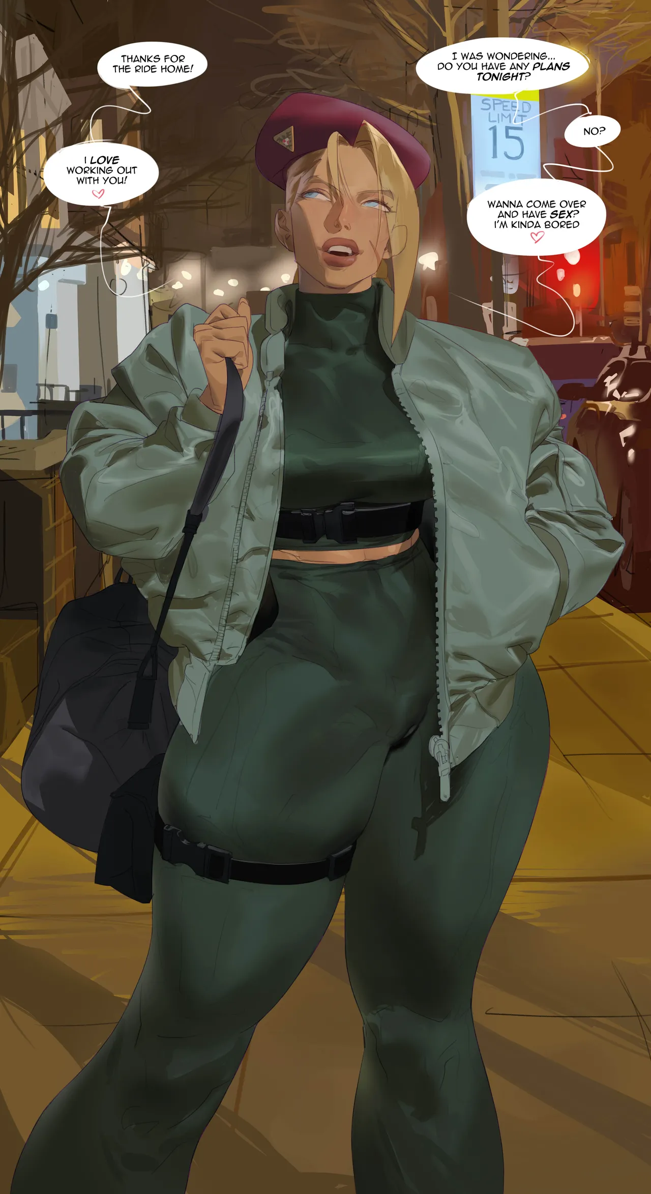 Training Partner Cammy! page 1 full