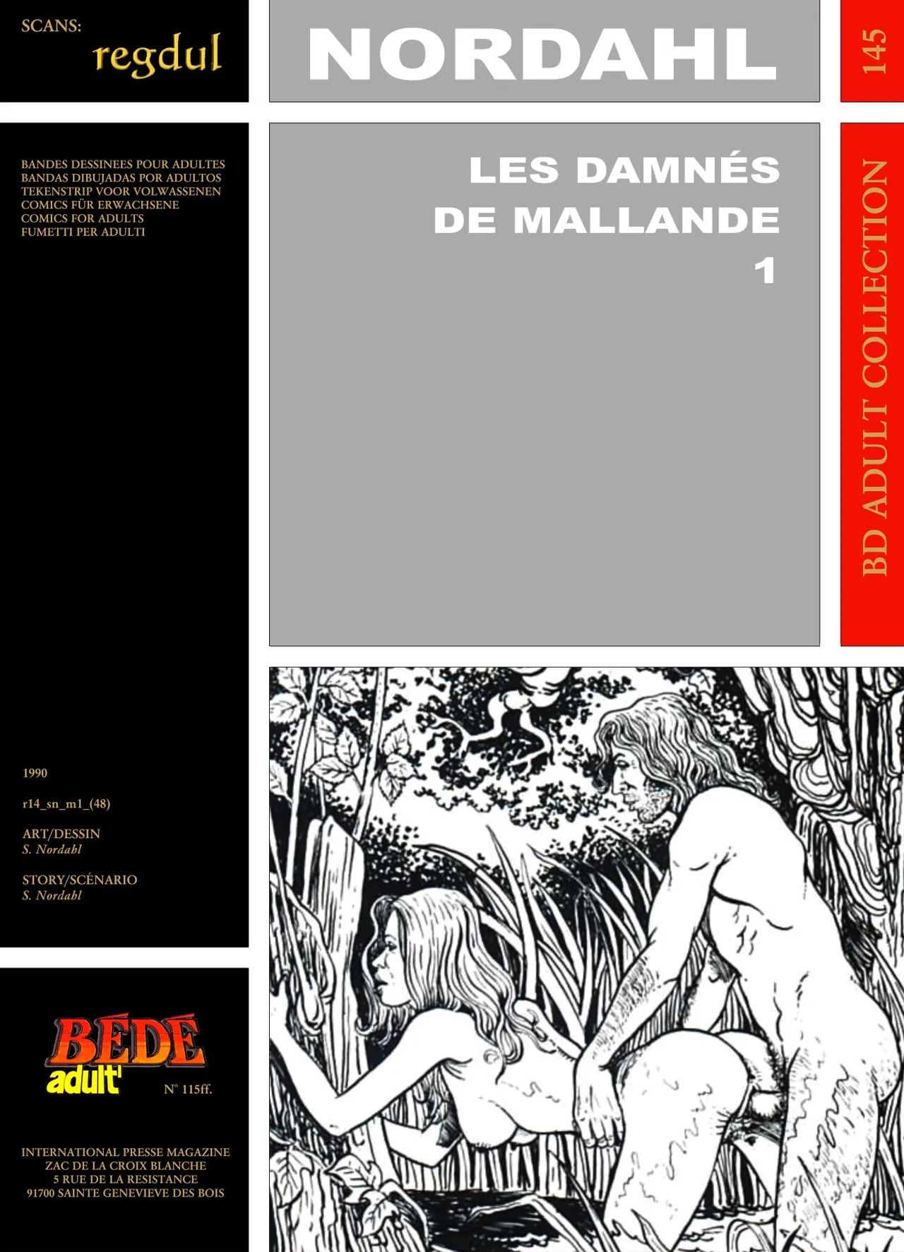 S. Nordahl - Les damnés de Mallande #1 page 1 full