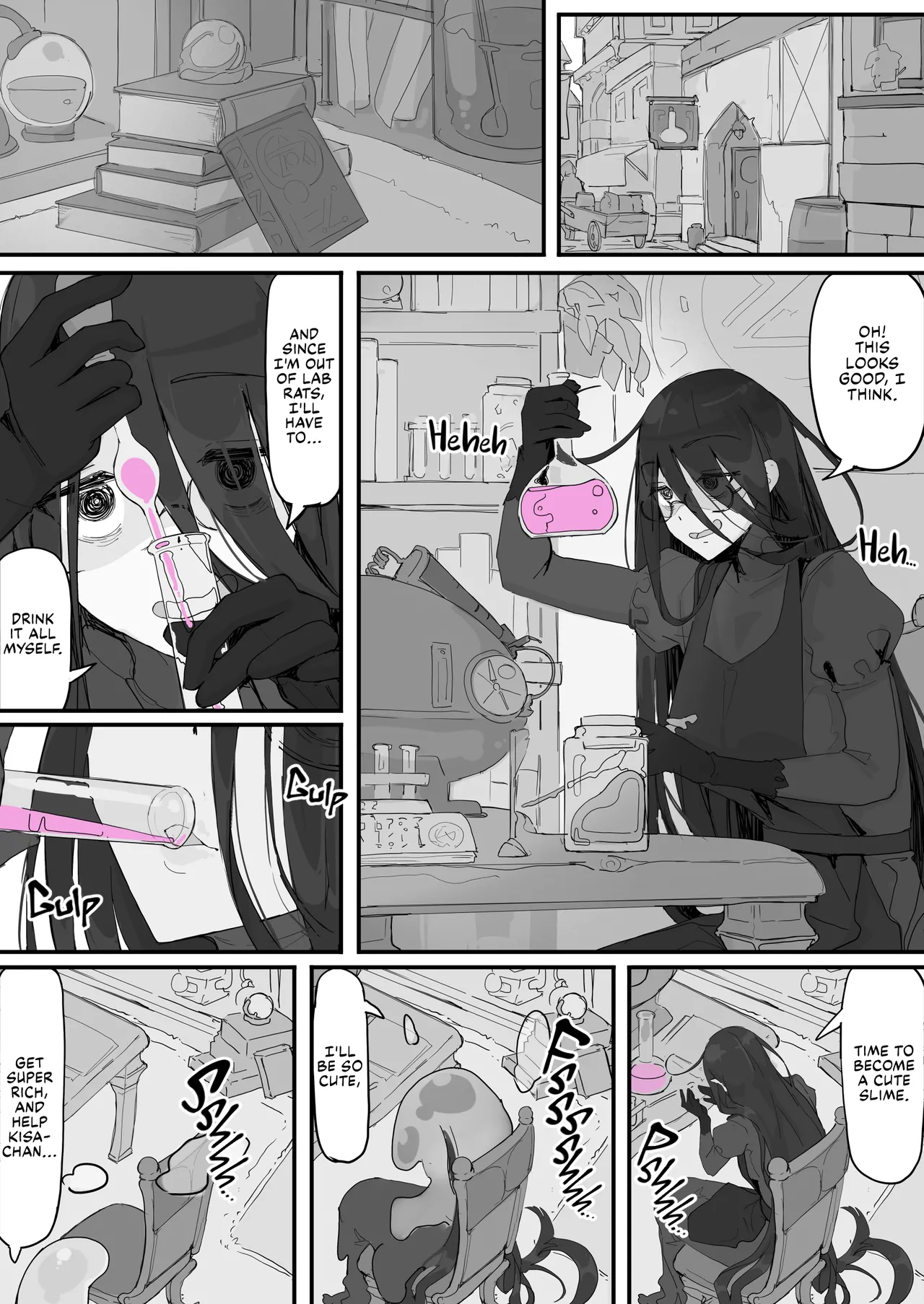 Onaho ni Nareru Potion ① | Onahole Potion ① page 1 full
