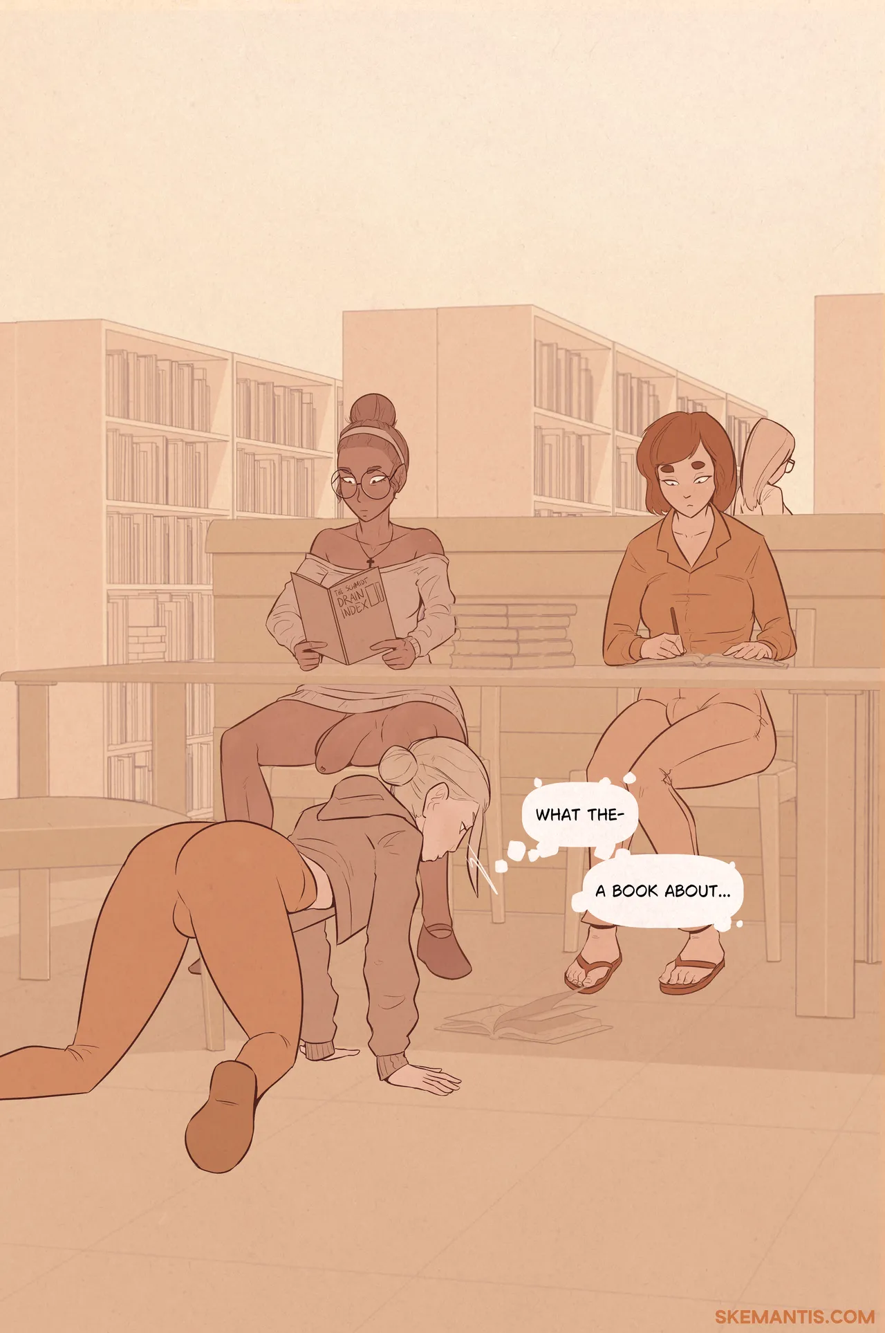 Skemantis - Tyler at the library - Part 1 page 2 full