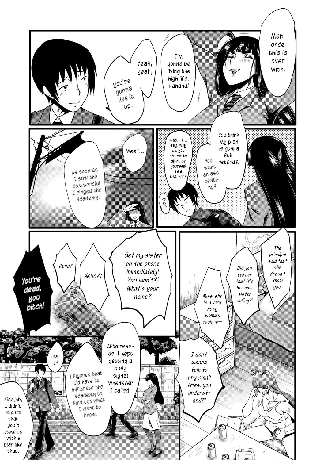 Onna Kyoushi Dorei Gakuen | An Academy with Servile Female Teachers page 9 full