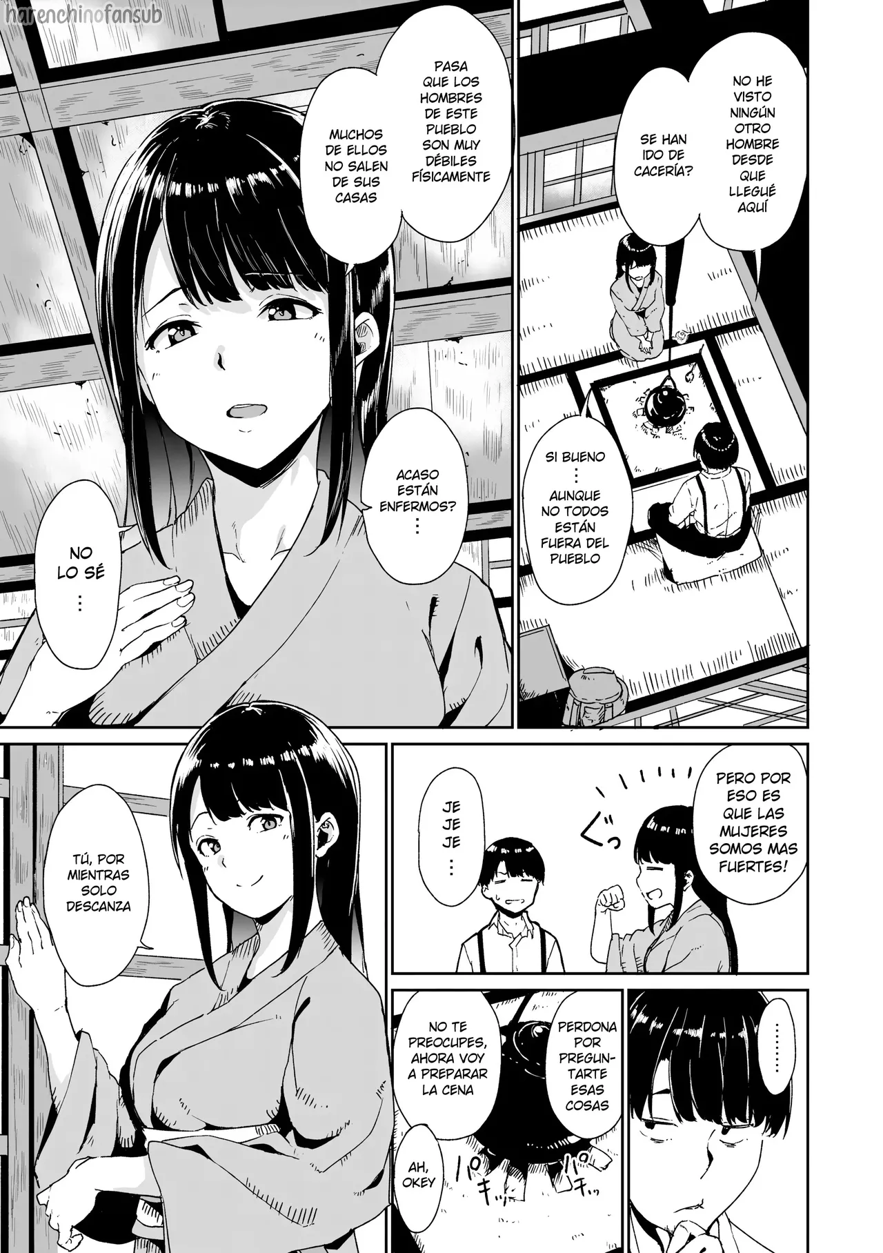 Yamitsuki Mura【Dai Ichiyo】| El pueblo Oscuro【Noche 1】 page 5 full