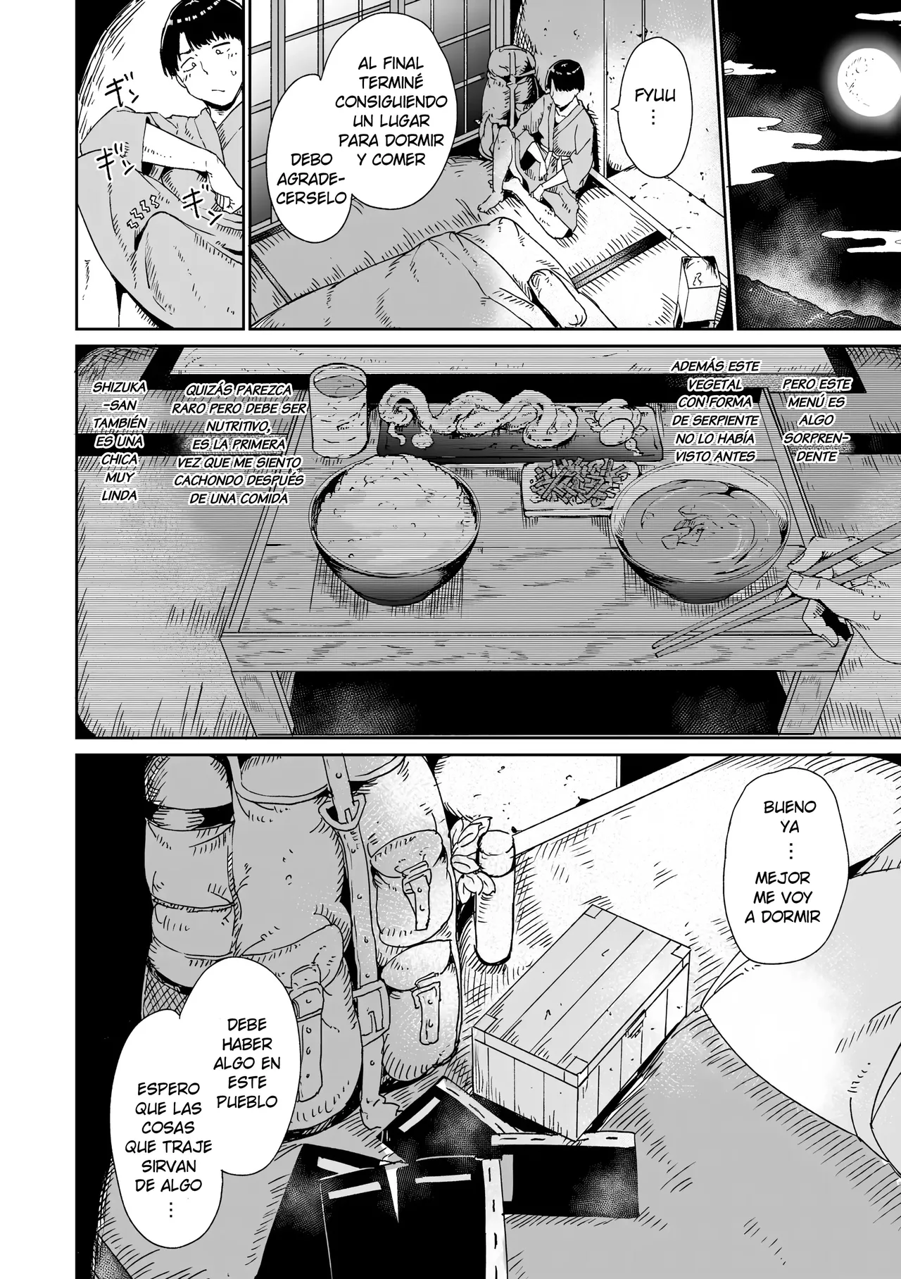 Yamitsuki Mura【Dai Ichiyo】| El pueblo Oscuro【Noche 1】 page 6 full