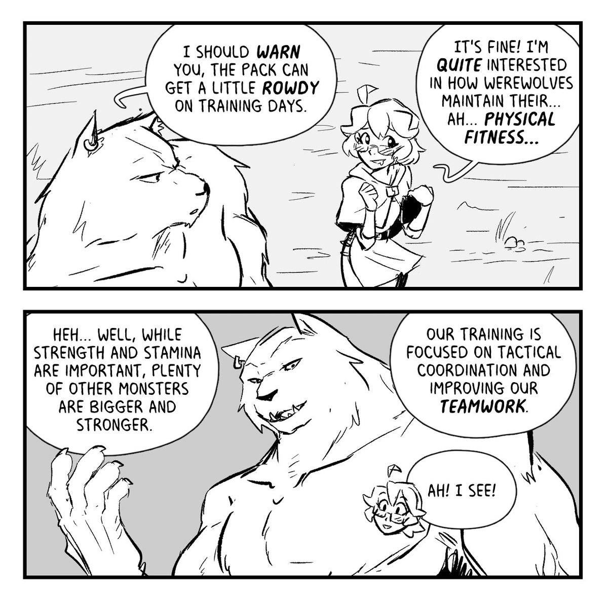 Werewolf Social Behavior page 1 full