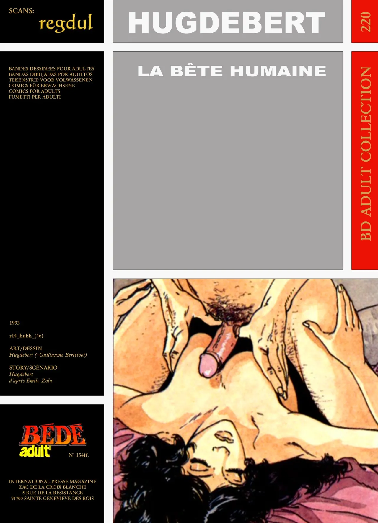 Hugdebert  & Émile Zola - La Bête humaine page 1 full