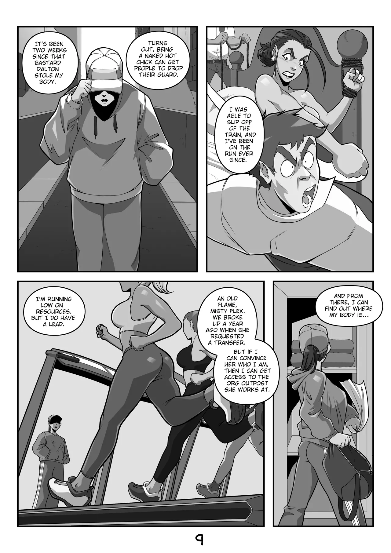 Lady Valiant Naughty Side Story - Exchange on the Glacier Express page 10 full
